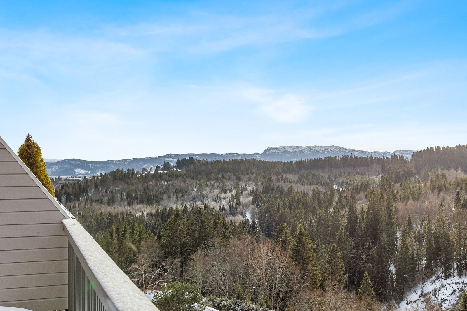 Fra leiligheten er det kun et par meter med skiene i hånda før du kan begi deg ut i Bymarkas fantastiske løypenettverk. Galleribilde
