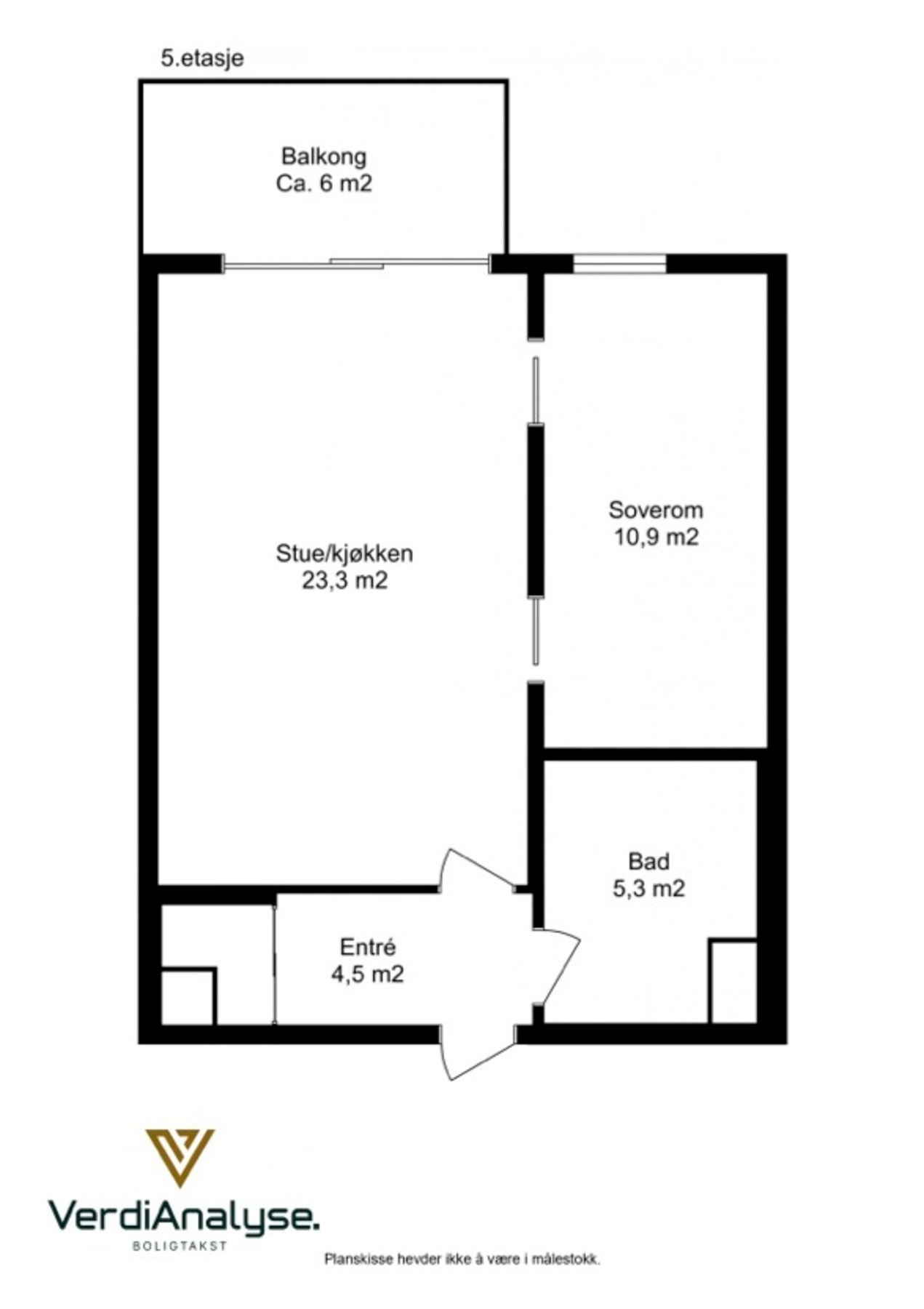 Planskisse. Galleribilde