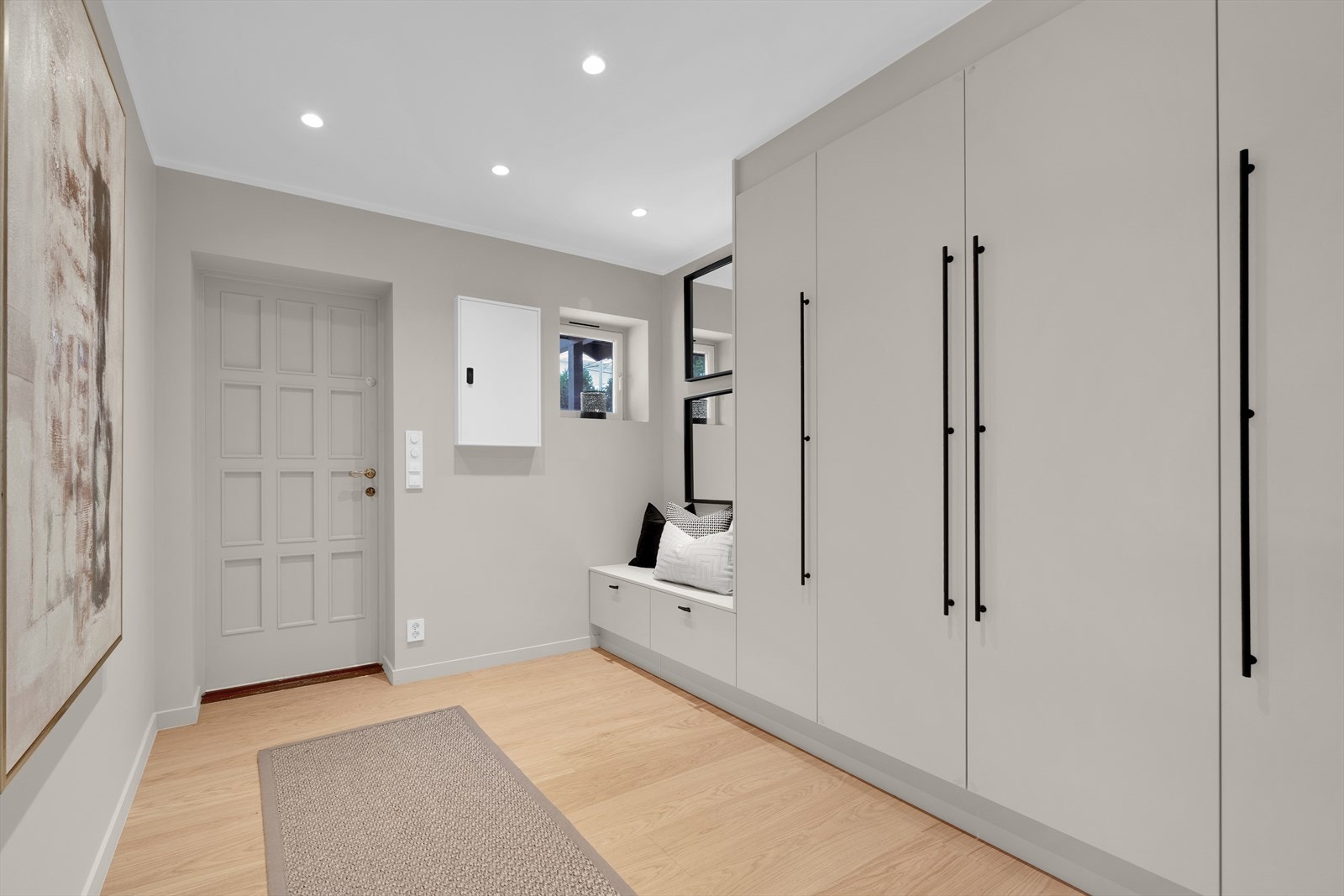 Stor gang, bad rett rundt hjørnet Galleribilde