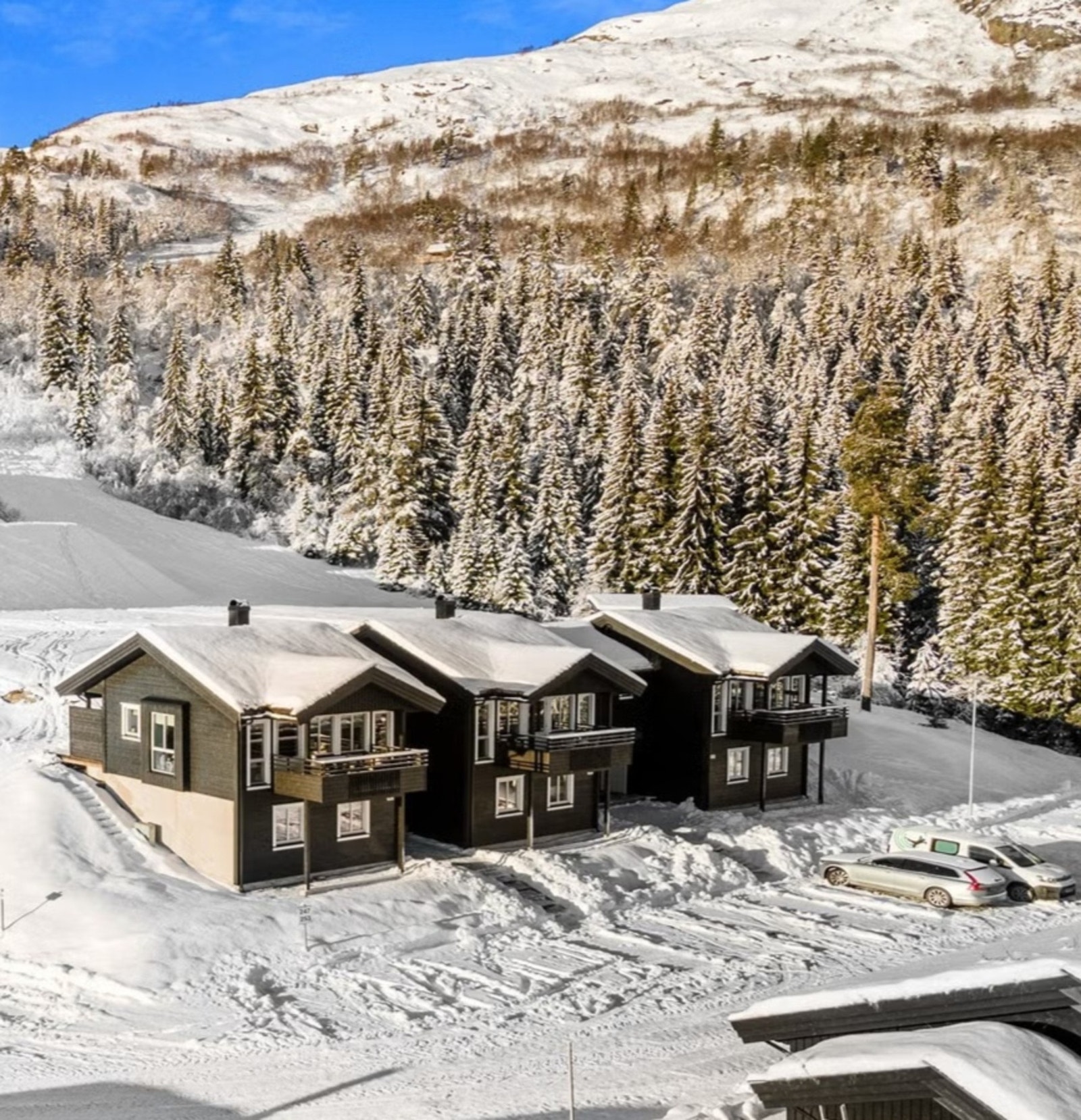 Boligen går over to plan og har to uteplasser på øst og vestsiden. Galleribilde