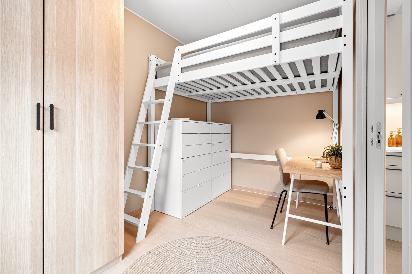 Soverom 2 er oppmålt til 7,2 kvadratmeter. Galleribilde