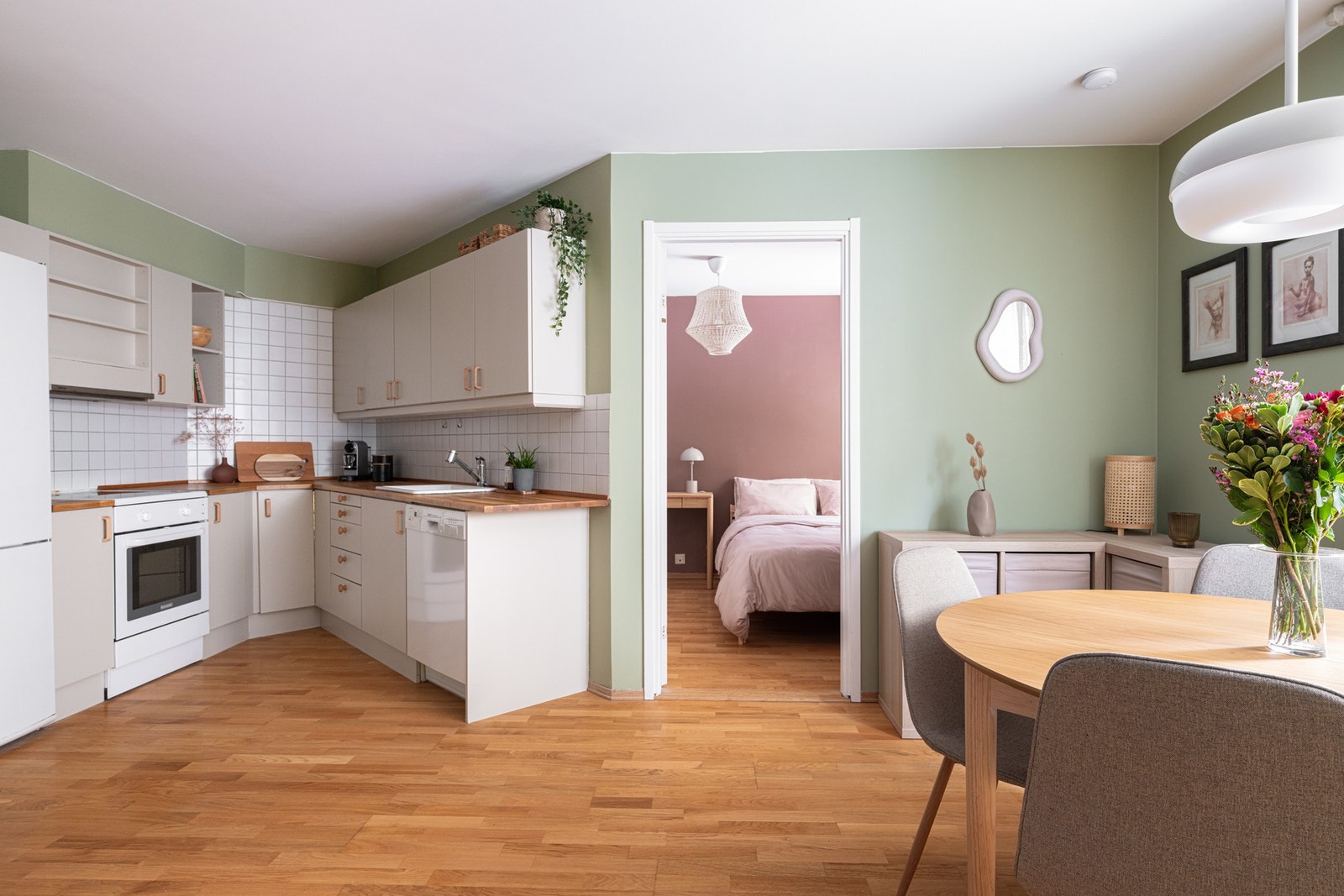 Leiligheten har en godt utnyttet planløsning. Galleribilde