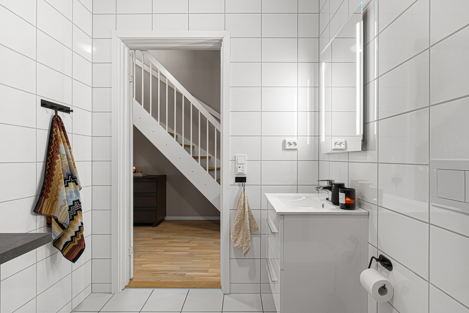 Baderommet er fra byggeår og vurdert til TG0 av takstmann. Galleribilde