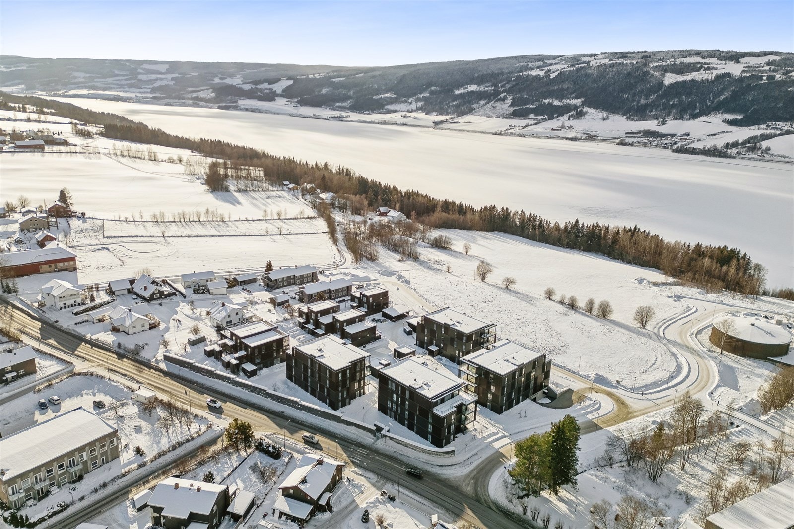 Sameiet Hagejordet har en flott beliggenhet på Søre Ål. Galleribilde