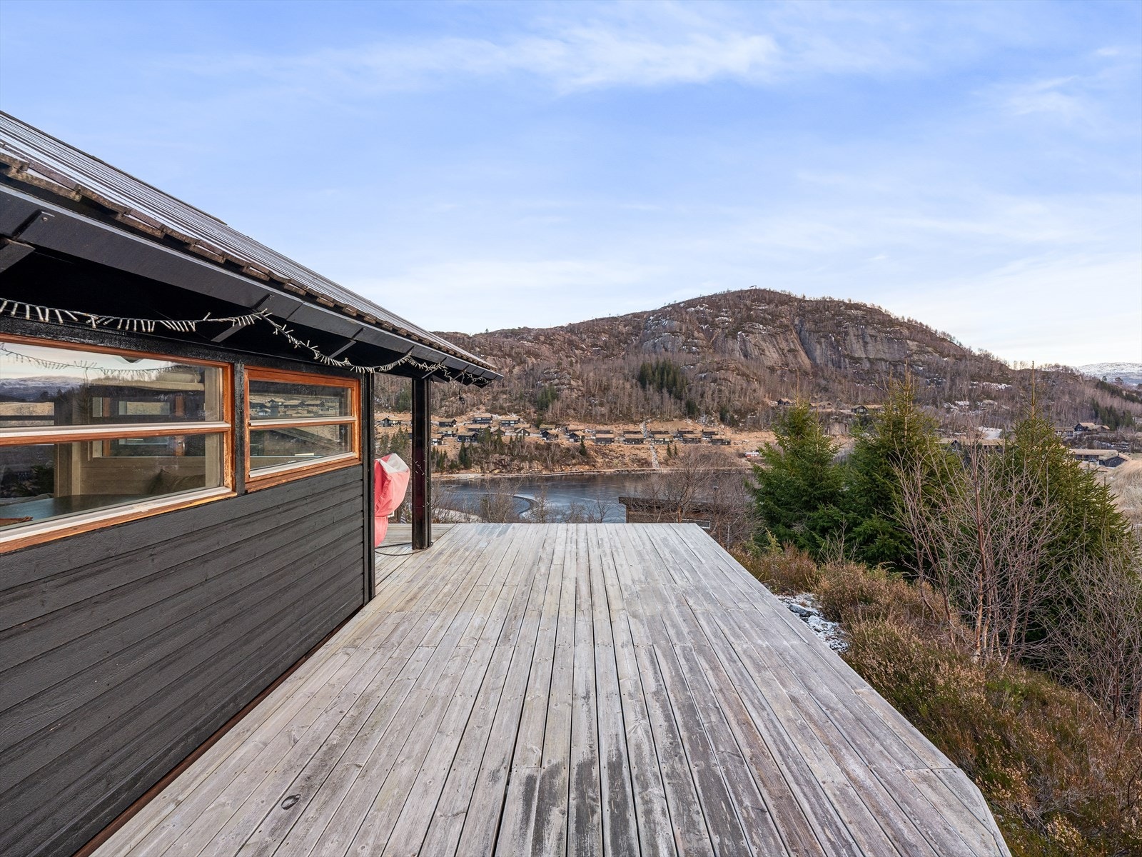 Store terrasseflater Galleribilde