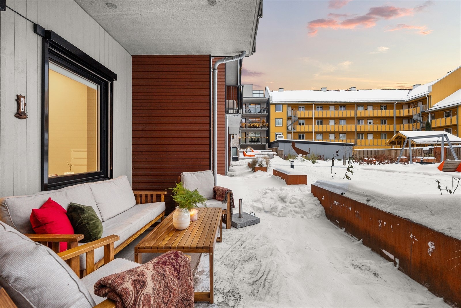 Her kan du nyte kveldssolen Galleribilde