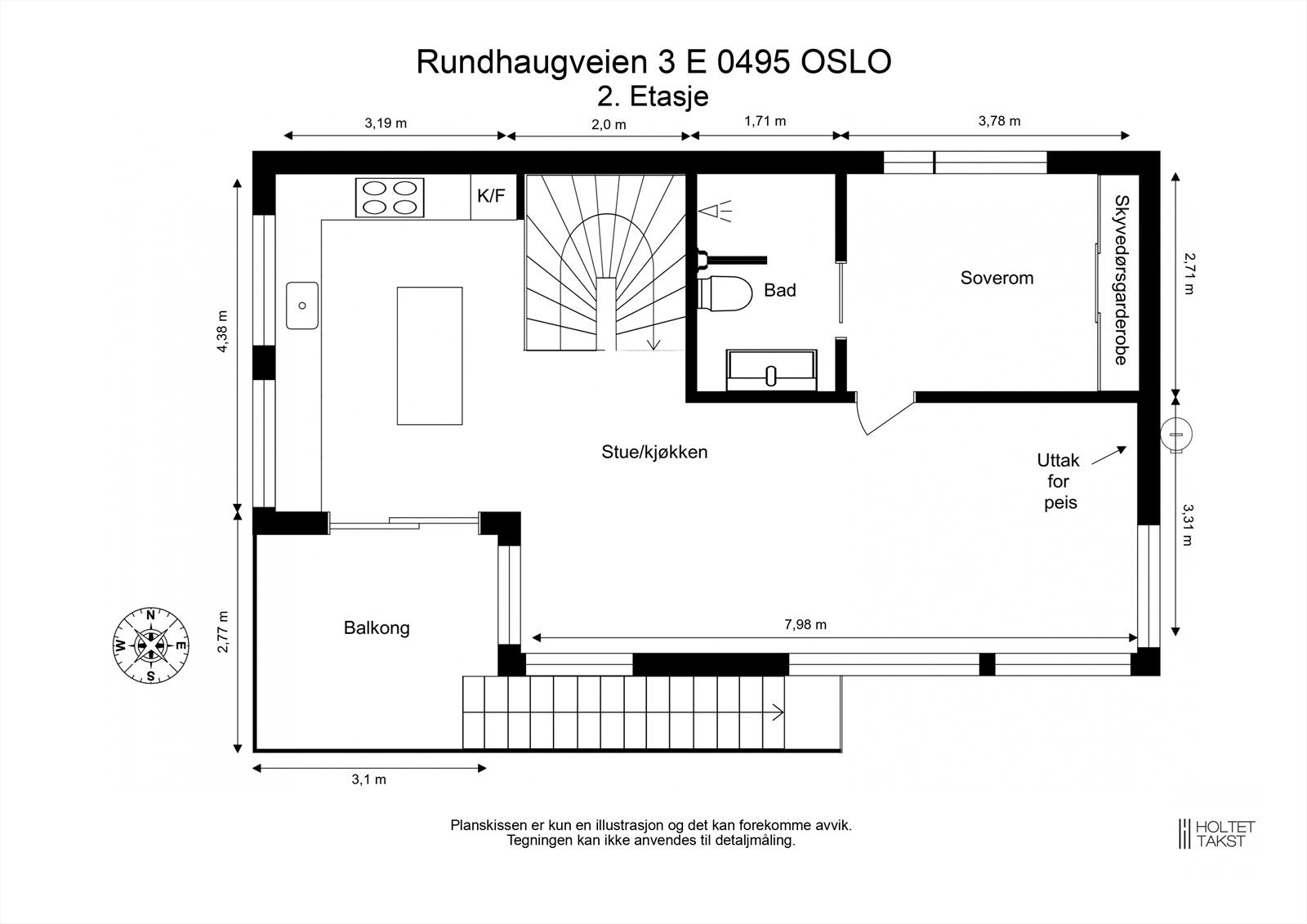 Planskisse plan 2 Galleribilde