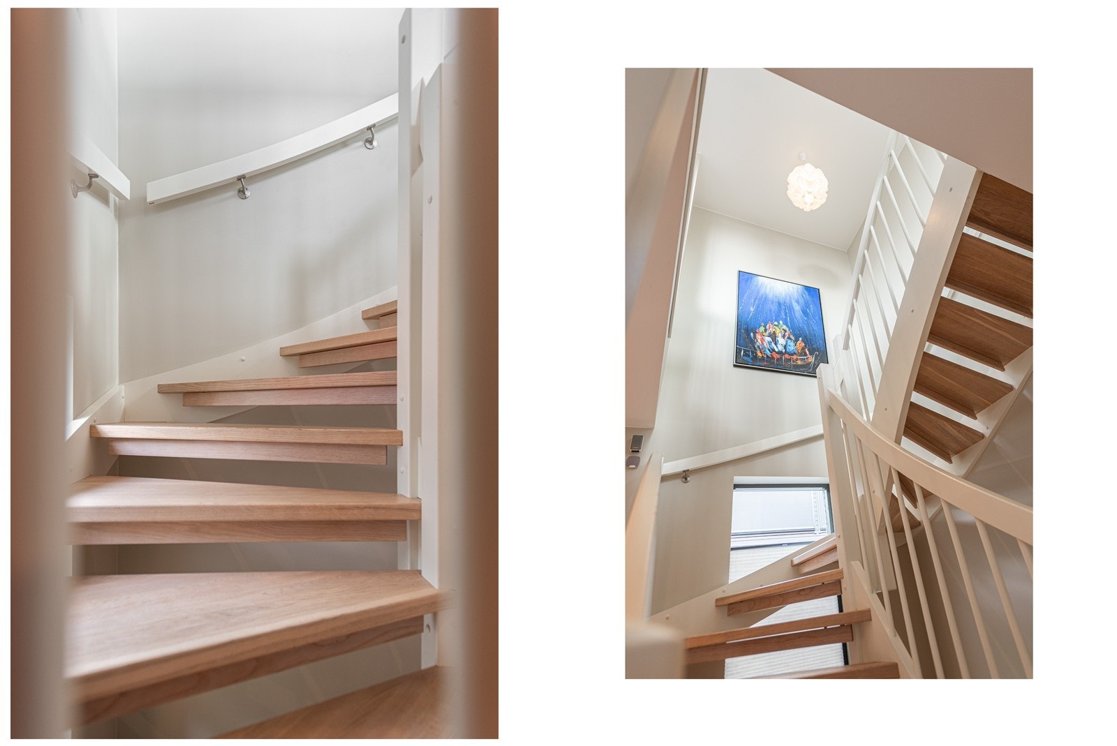 Trappeløp mellom etasjene Galleribilde