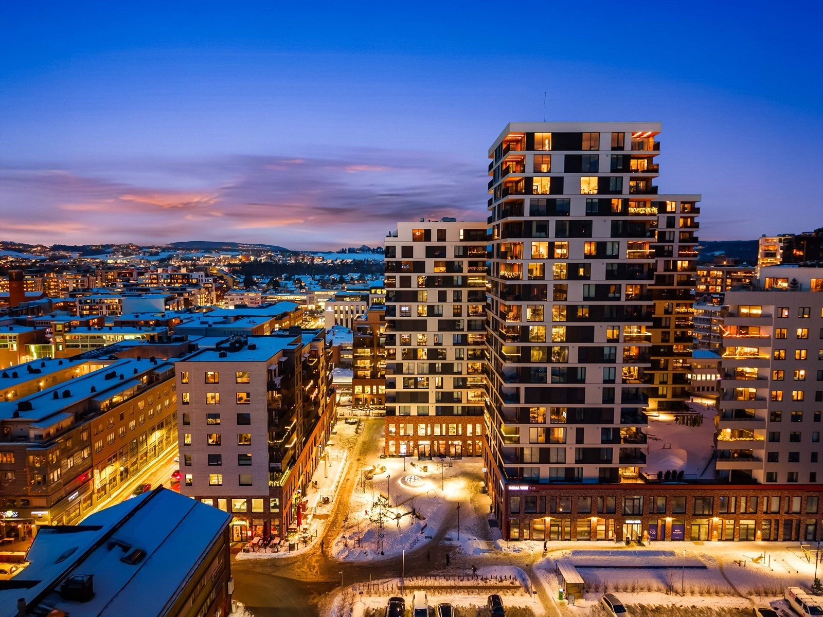 Her er det sentral beliggenhet med nærhet til byens fasiliteter. Galleribilde