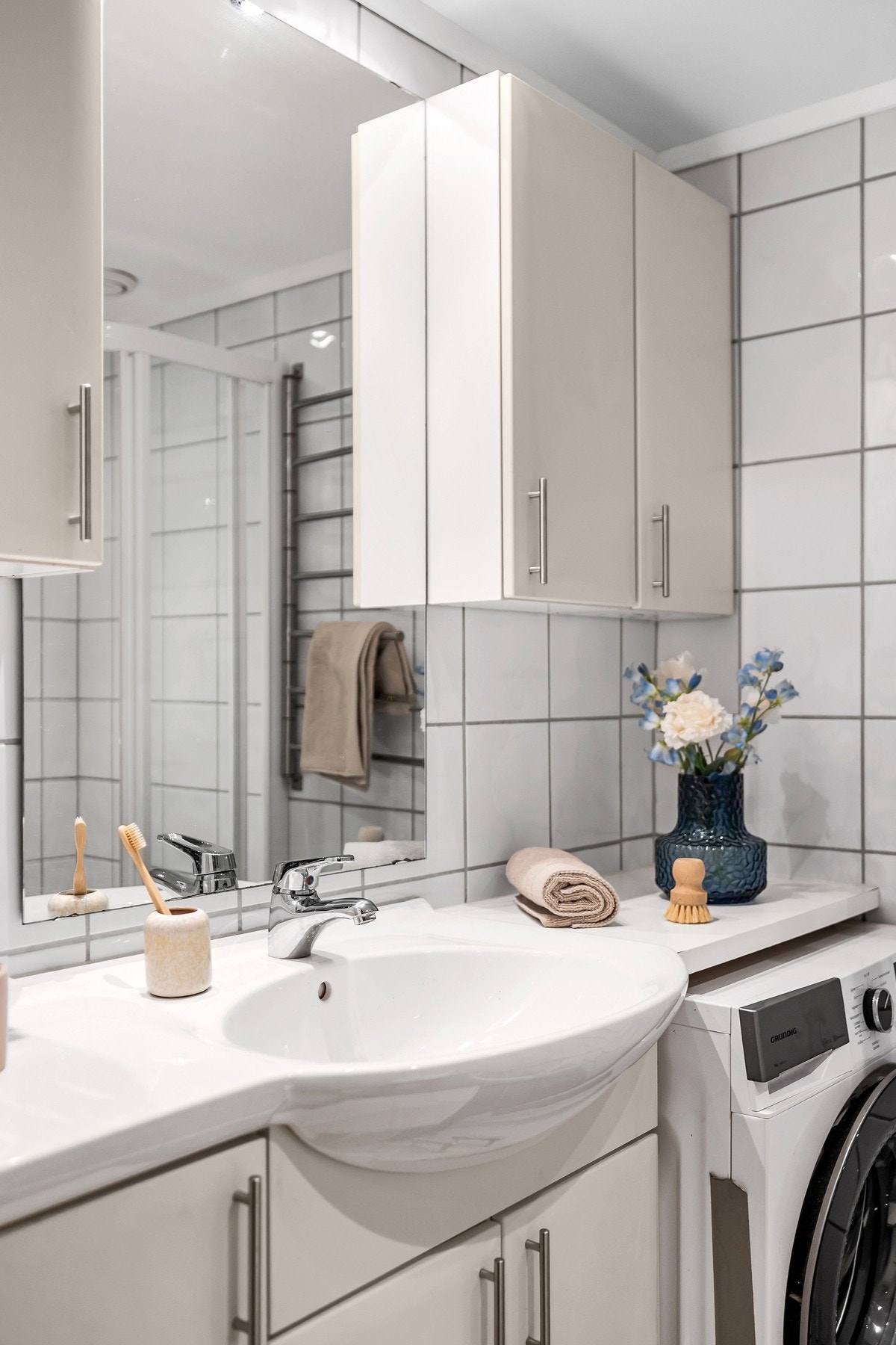 Det opplegg for vaskemaskin. Galleribilde