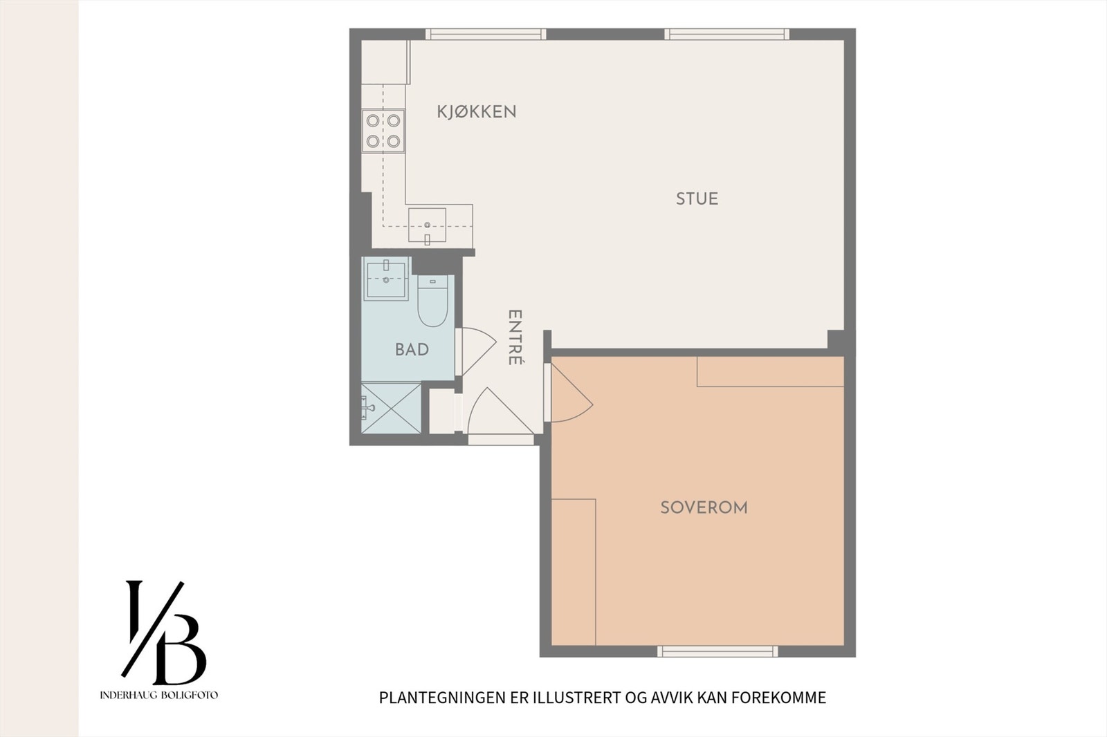 Plantegning. Galleribilde