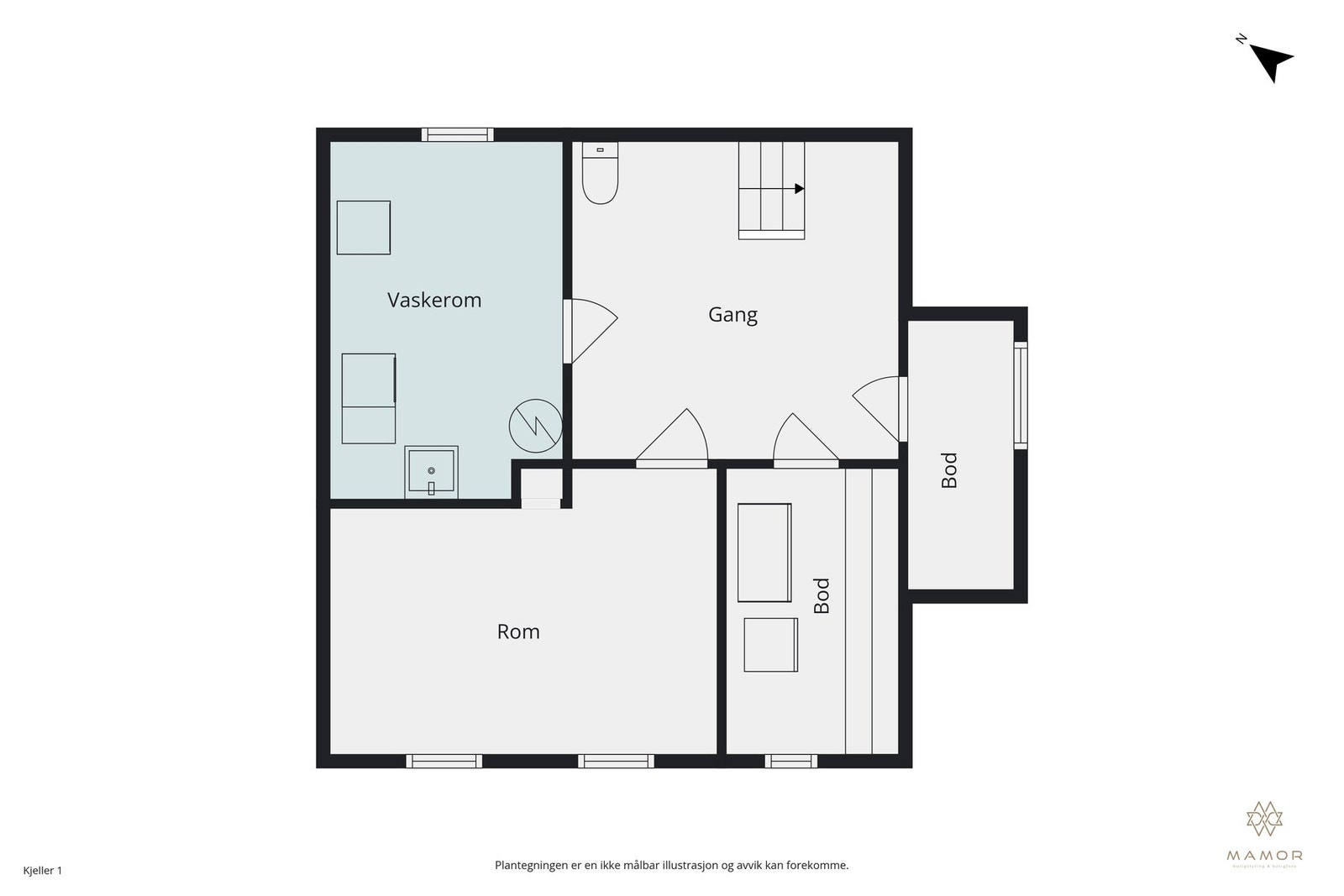 Plantegning - Kjeller Galleribilde