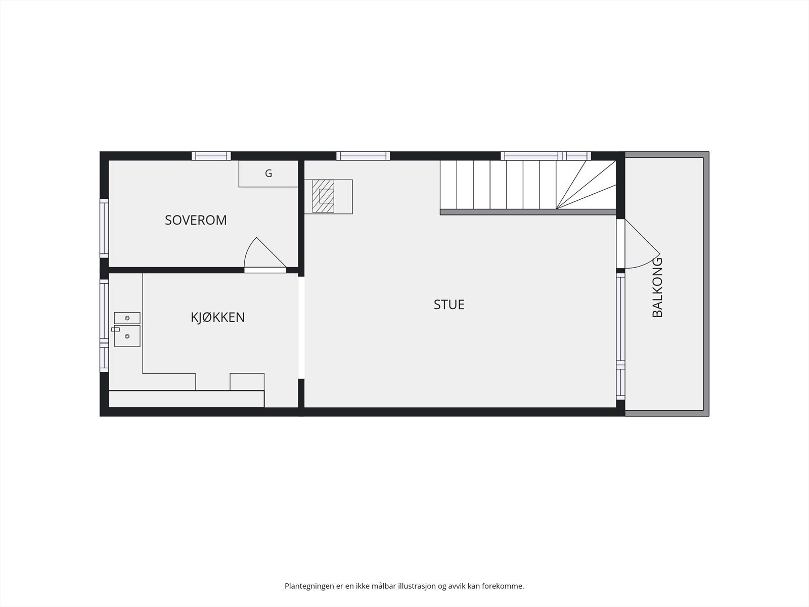 Plantegning 2. etasje. Galleribilde