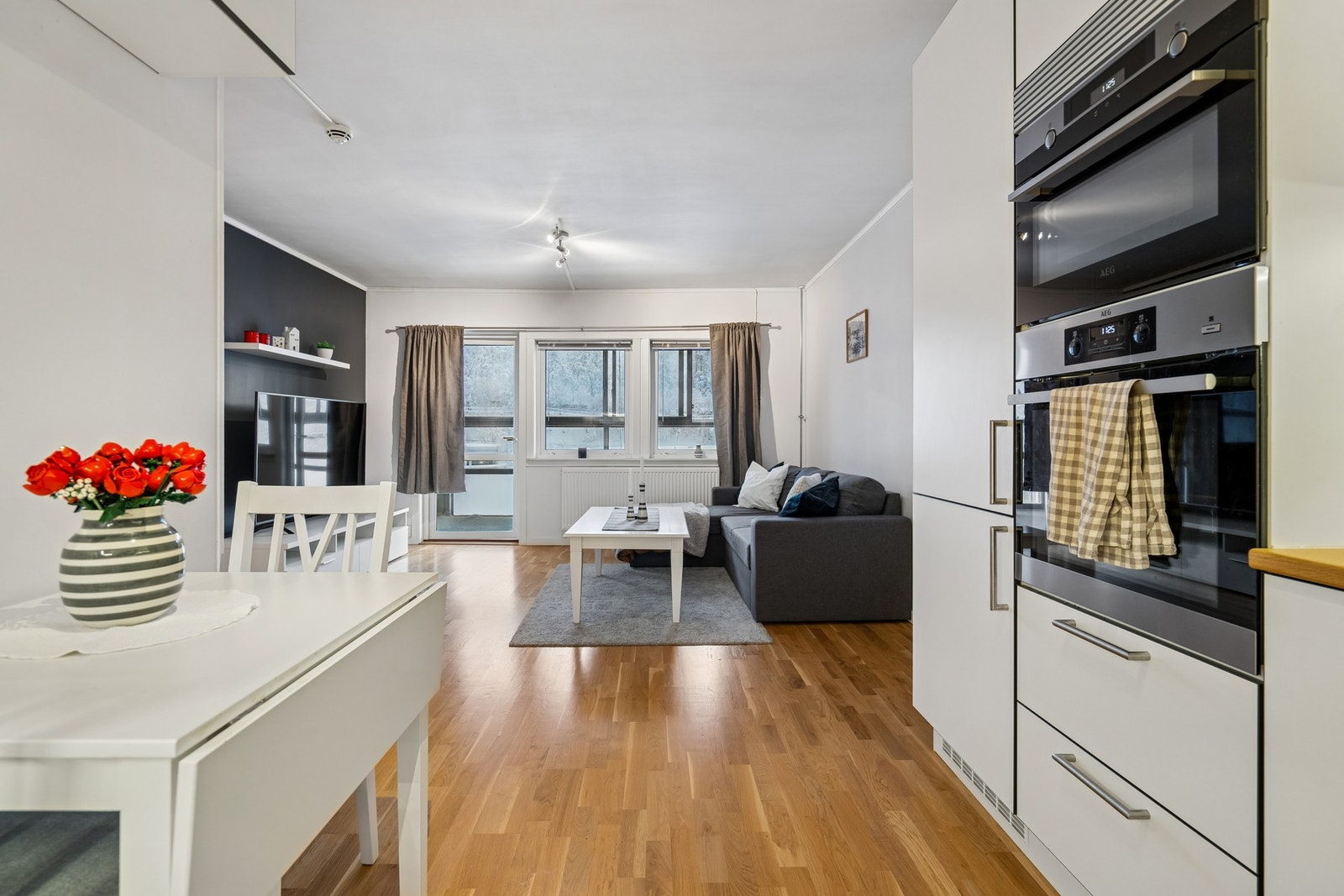 Kjøkken/stue. Galleribilde