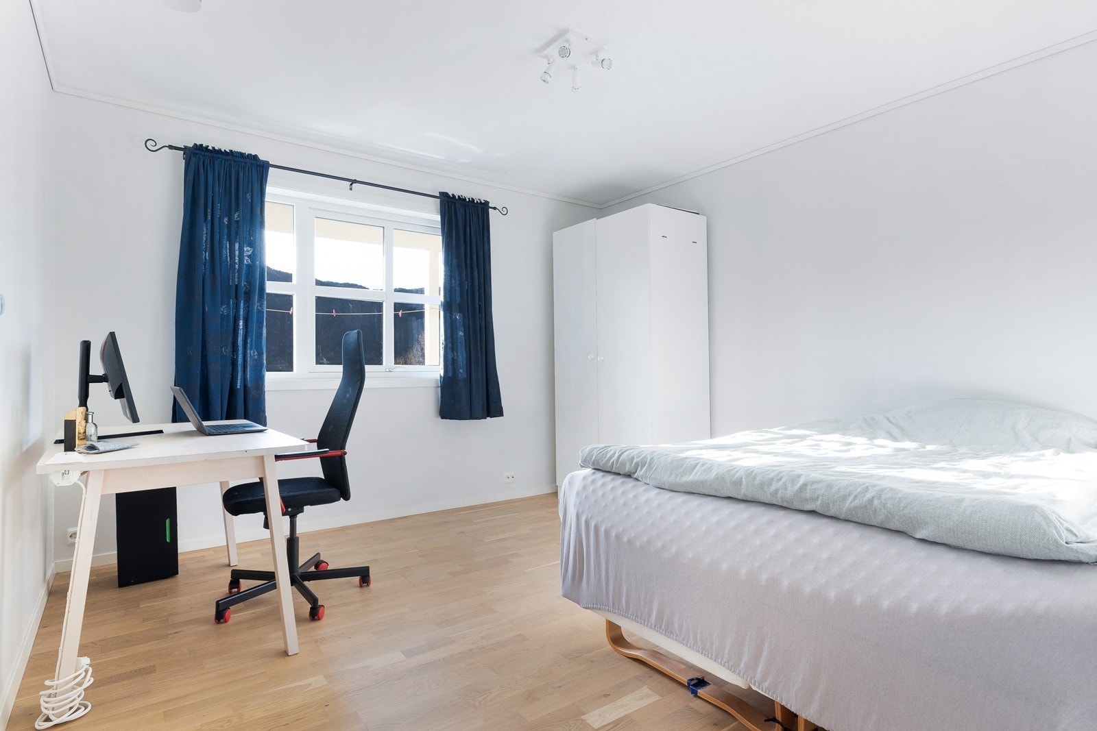 Soverom 2, har også en god størrelse og er lett å møblere. Galleribilde