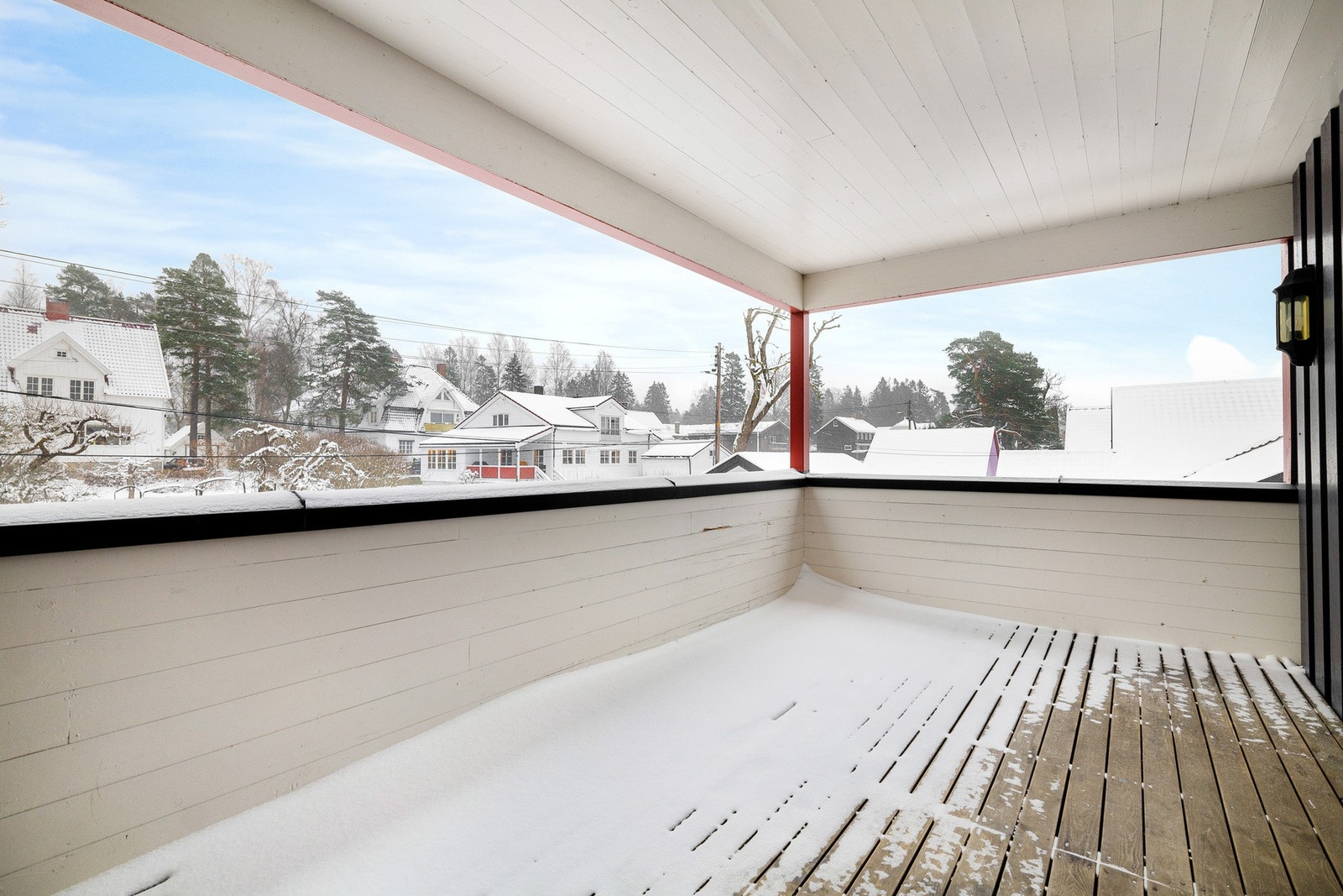 Balkong mot øst. Galleribilde