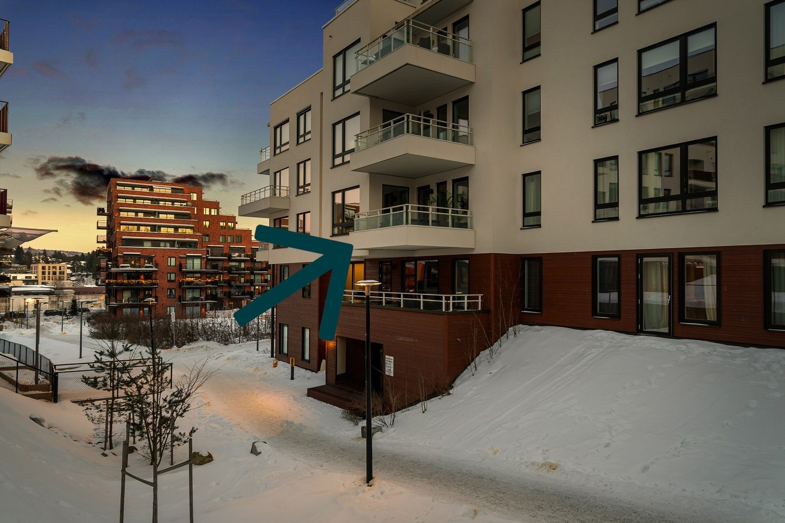 Omtrentlig plassering. Galleribilde