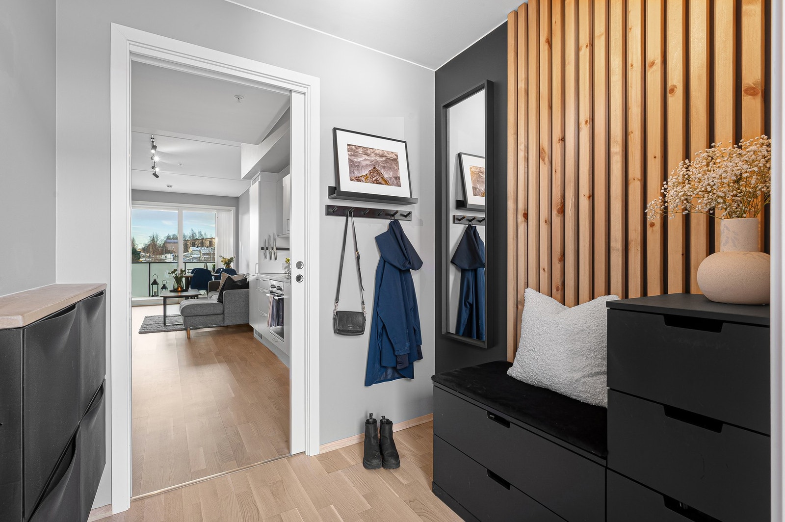 Entré måler 3,6kvm. Galleribilde