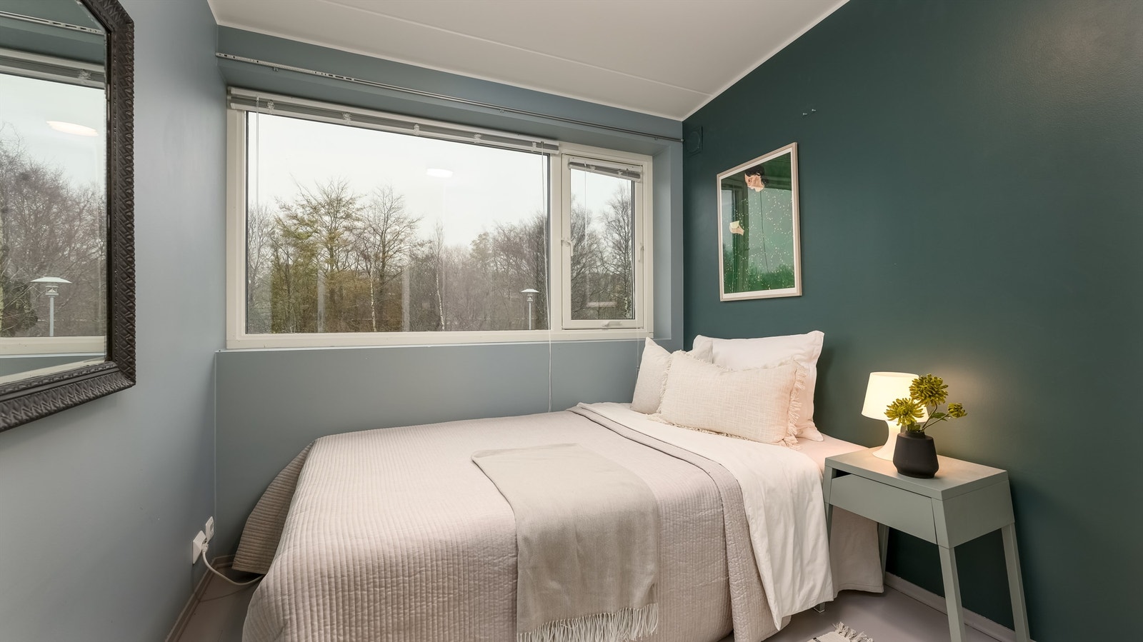 Det andre soverommet egner seg godt som barnerom, gjesterom eller kontor. Galleribilde