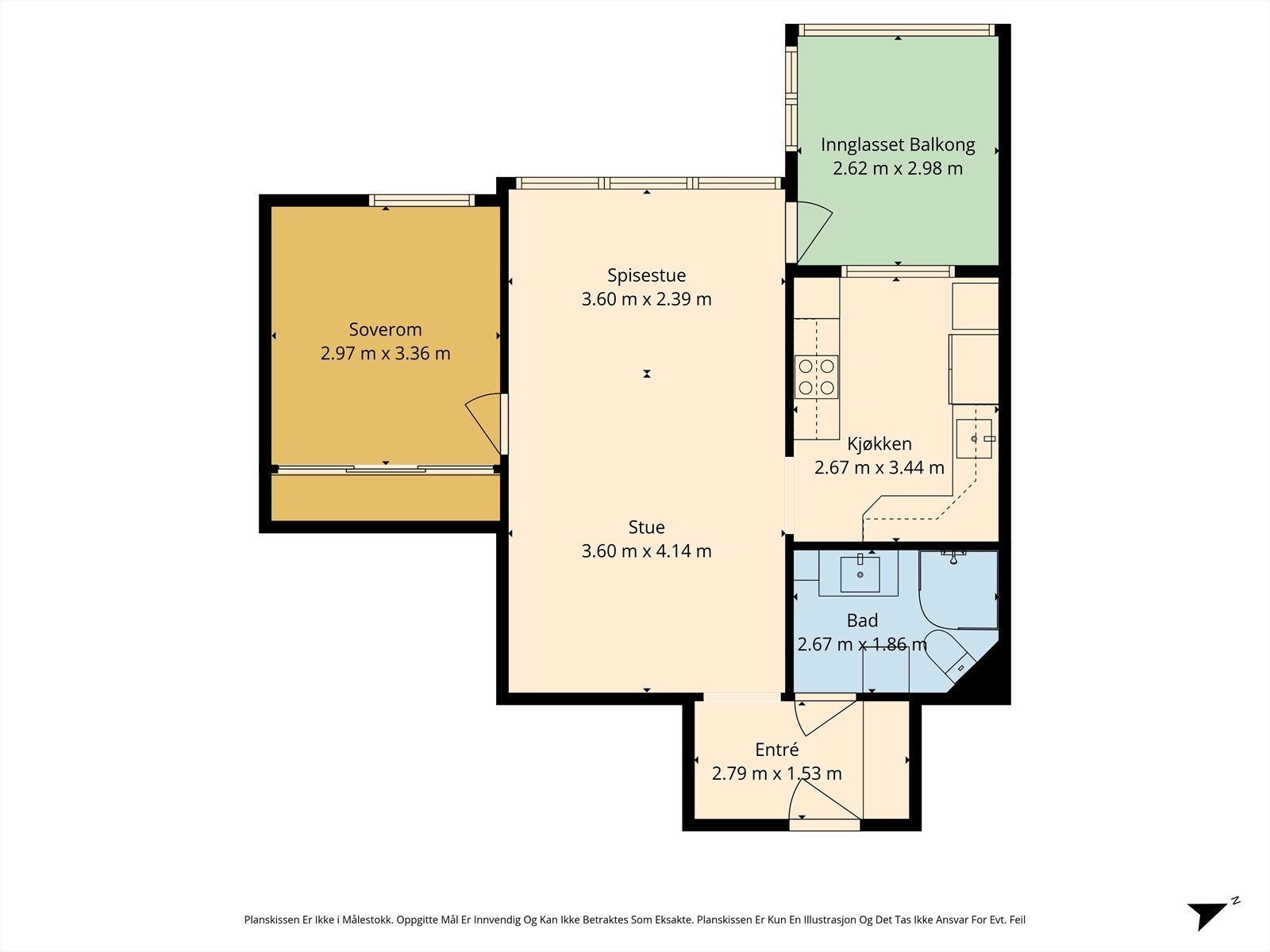 Plantegning. Galleribilde