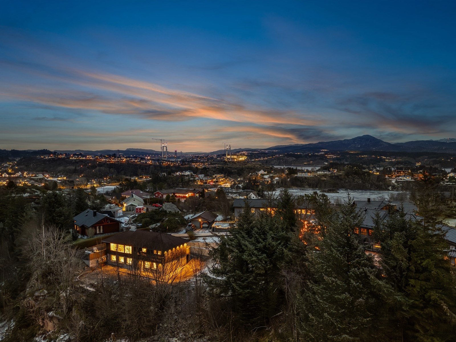 Fin beliggenhet på Brattholmen. Galleribilde