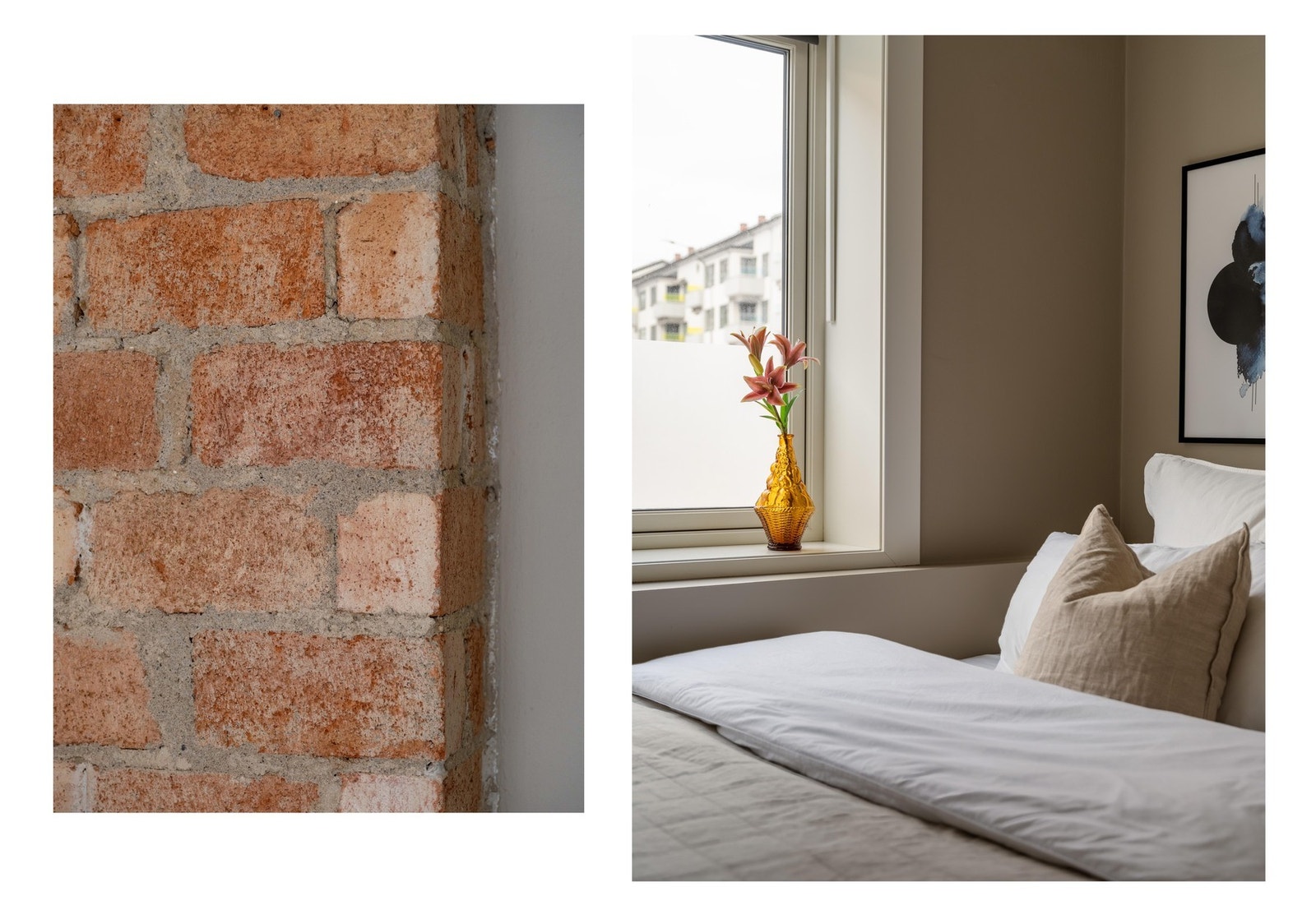 Soverommet vender ut mot rolig og trafikkstille gate. Galleribilde