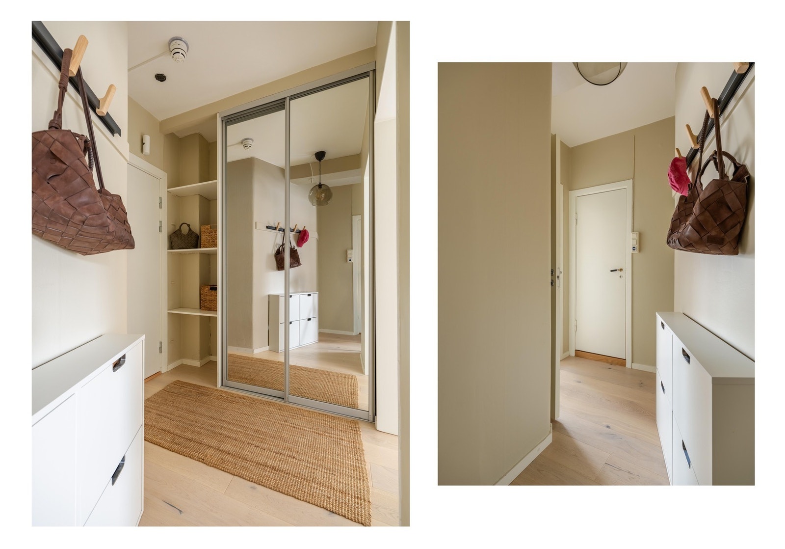 Tilbake til entreen. Herfra finner vi også inngangen til baderommet. Galleribilde