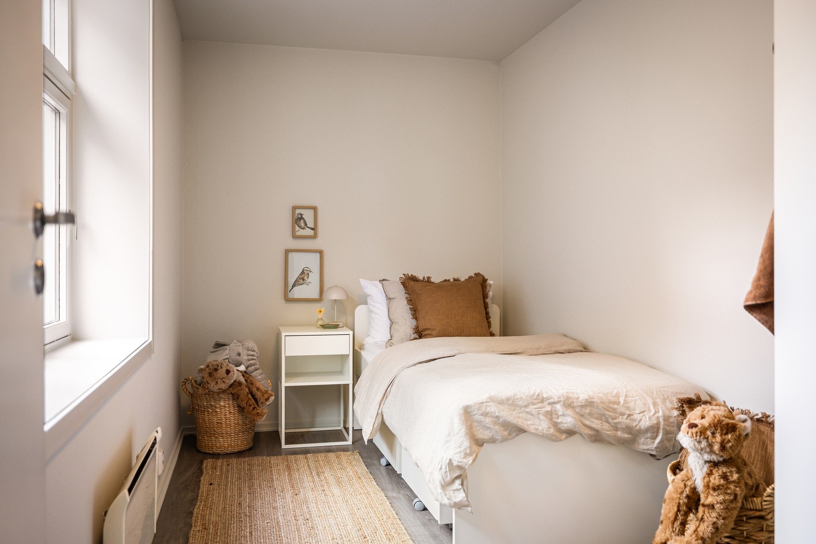 God plass til seng Galleribilde