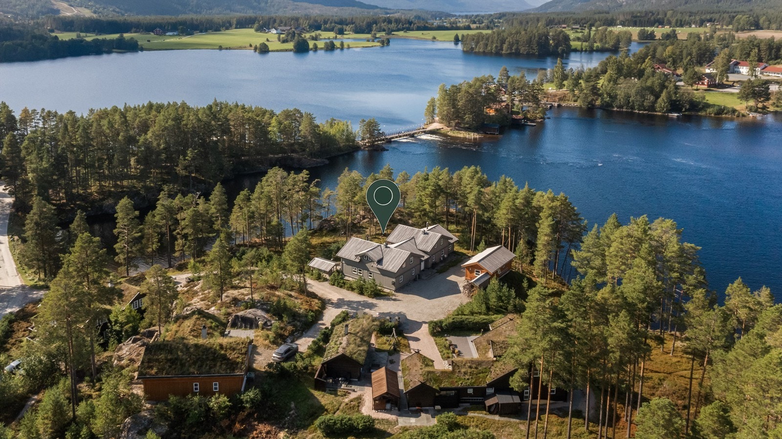 Tomten er på 2.369 kvm Galleribilde