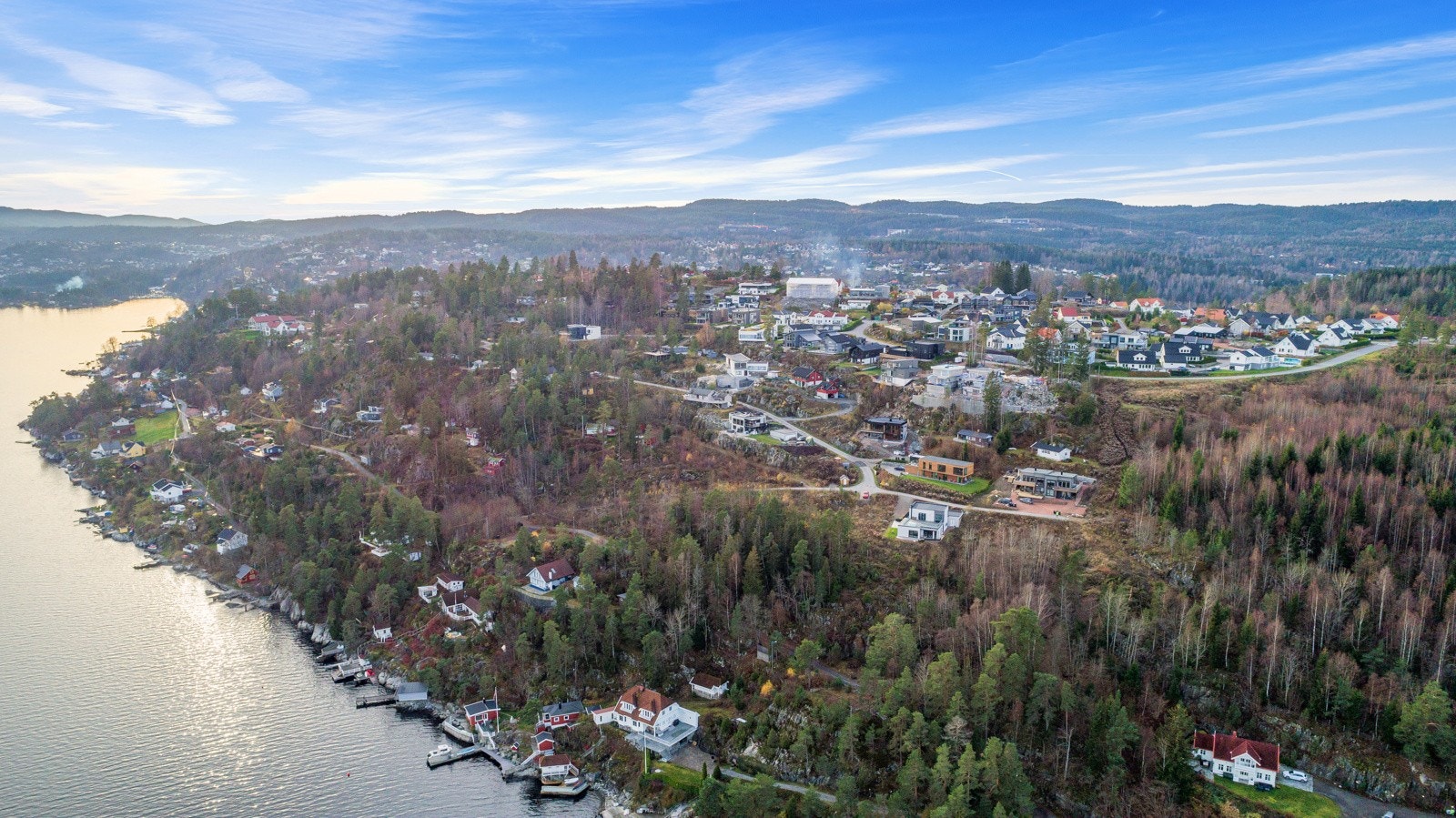 Høydefoto over Årosfjellet. Galleribilde