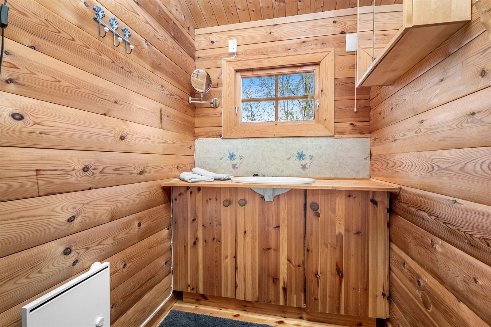 Boden blir i dag benyttet som et ekstra bad. Galleribilde