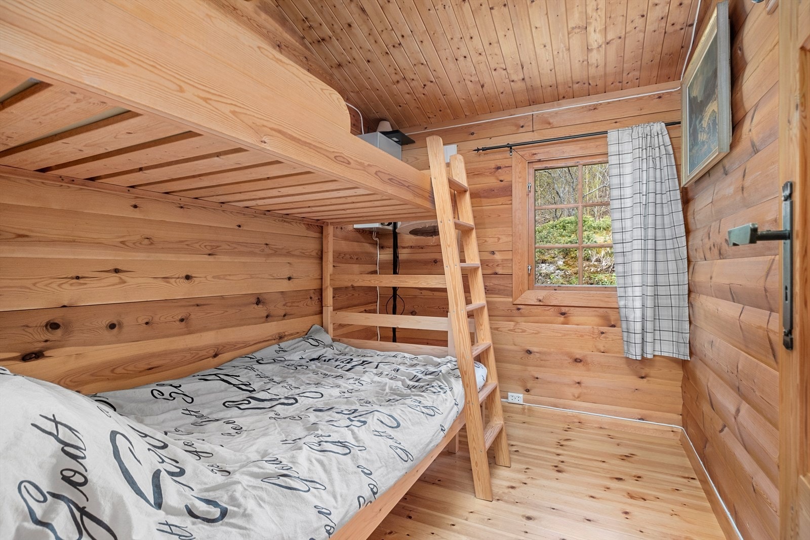 Hyttens andre soverom er på 5,5kvm. Galleribilde