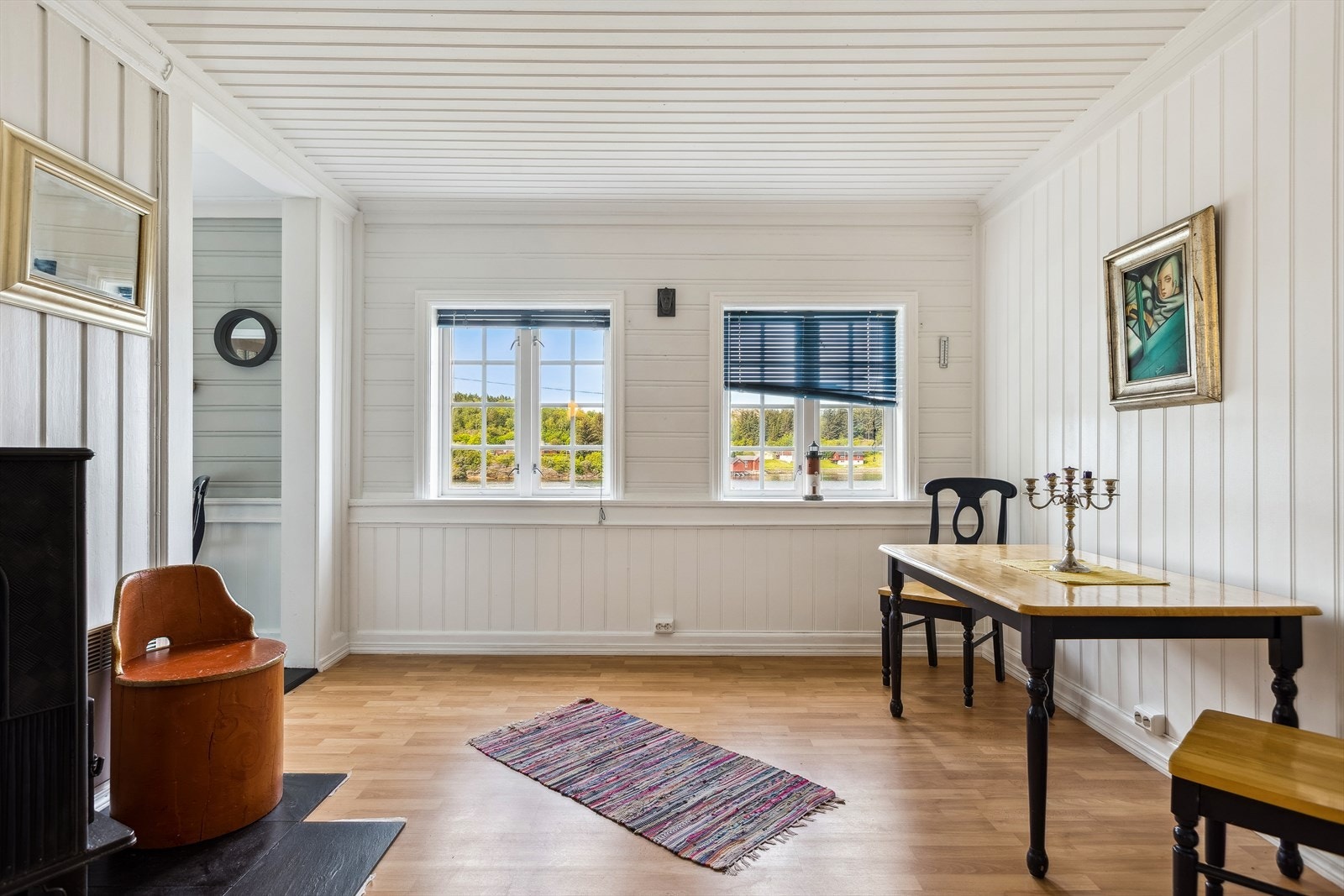 Stuen rommer 22 m² og har flere møbleringsmuligheter. Galleribilde