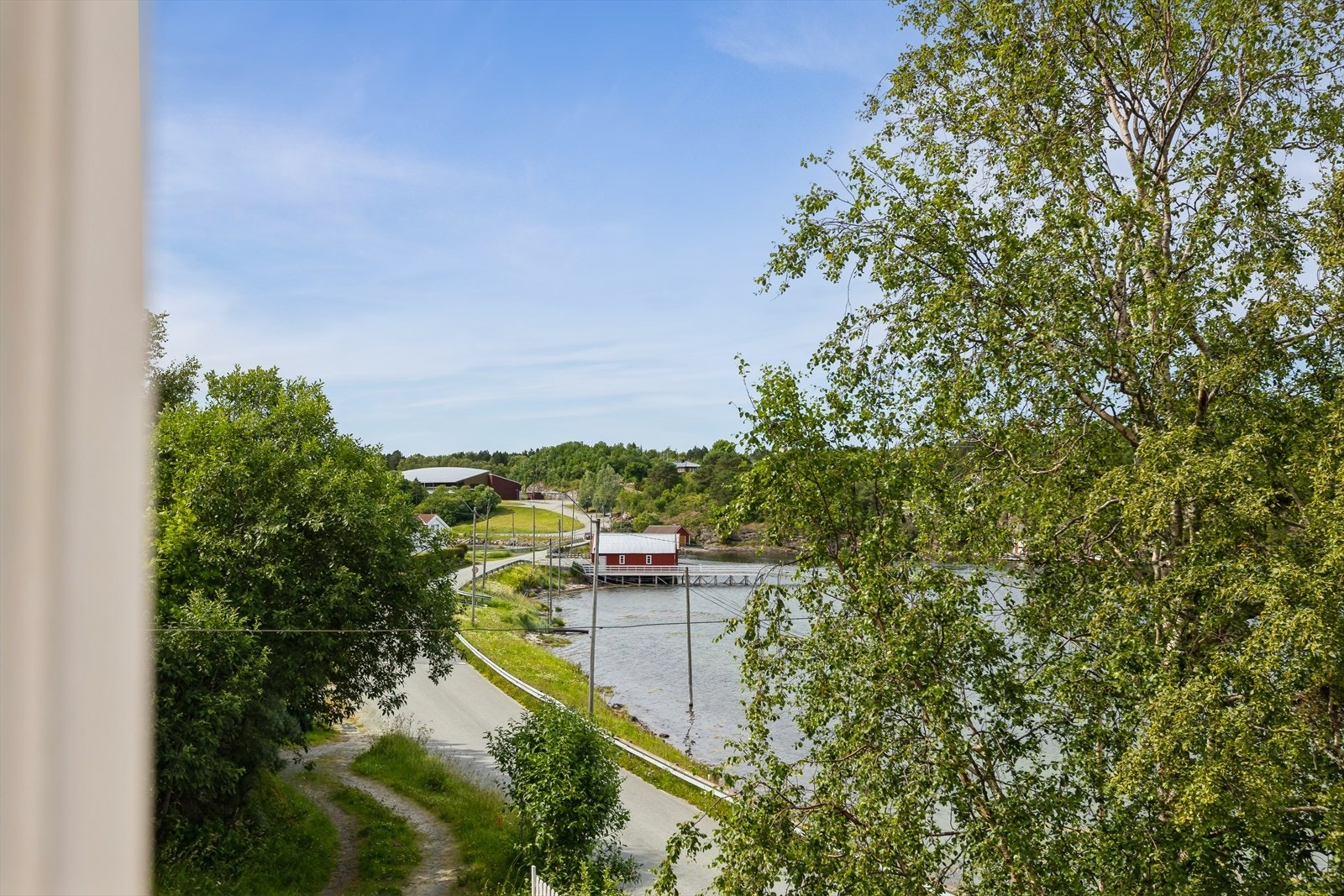 Utsikt fra soverom. Galleribilde