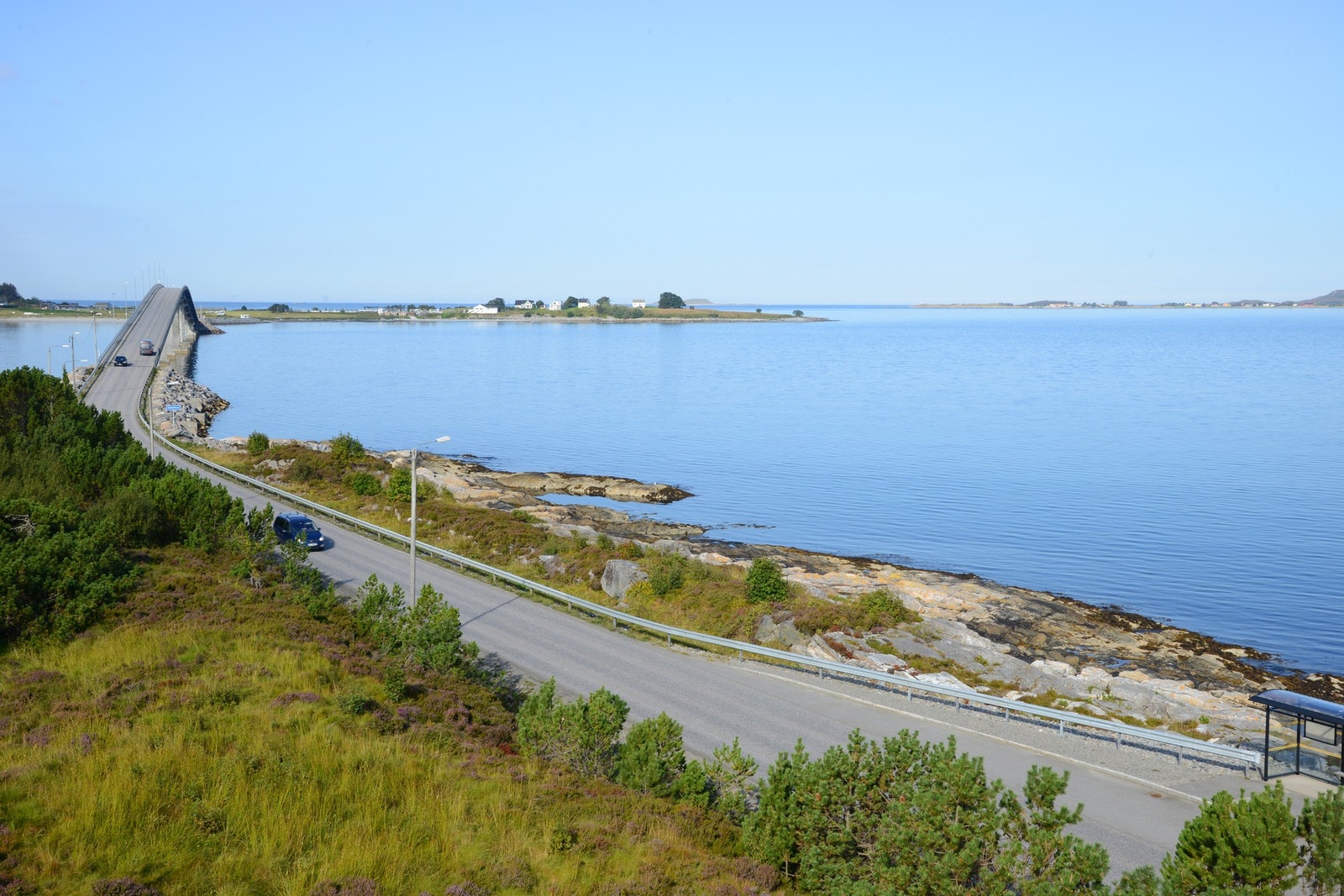 Her bor du høyt og fritt med fantastisk utsikt i alle retninger. Galleribilde