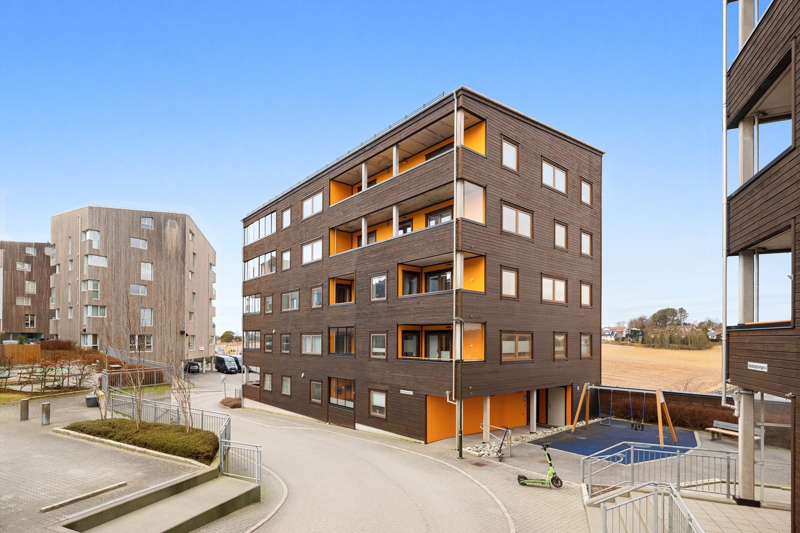 Leiligheten ligger i et moderne og populært boligområde med enkel adkomst til både Stavanger og Sandnes. Galleribilde