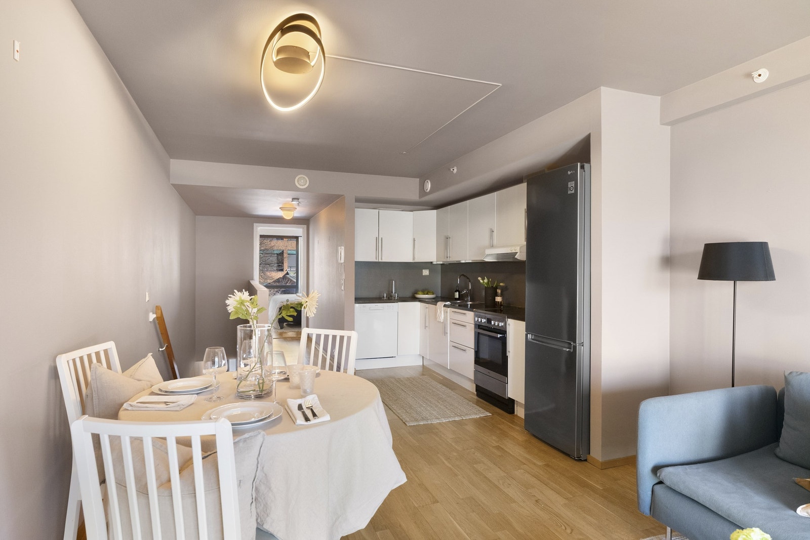 En sosial sone som er godt egnet for sammenkomster med venner og familie. Galleribilde