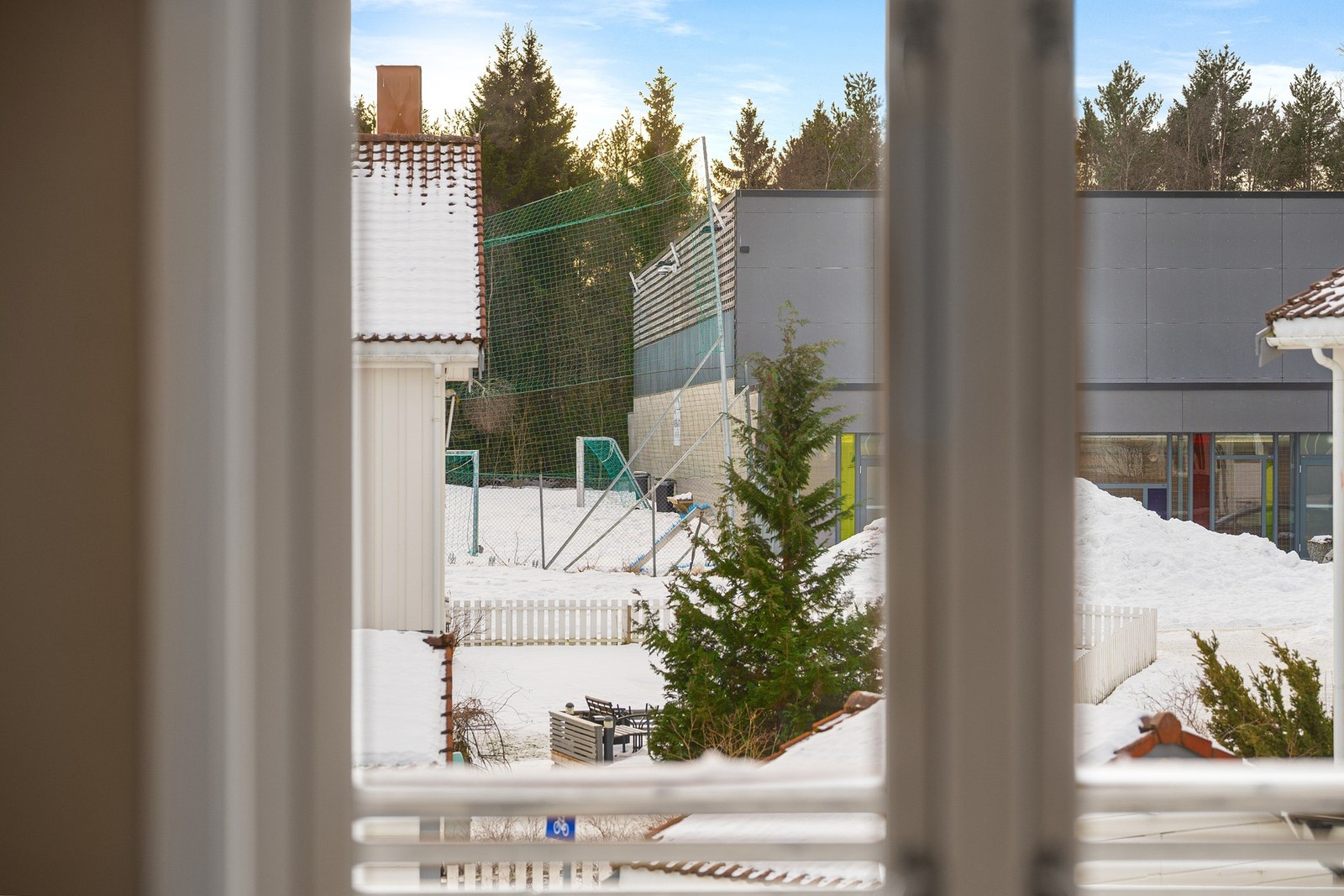 Leiligheten ligger skjermet til med lite innsyn. Galleribilde