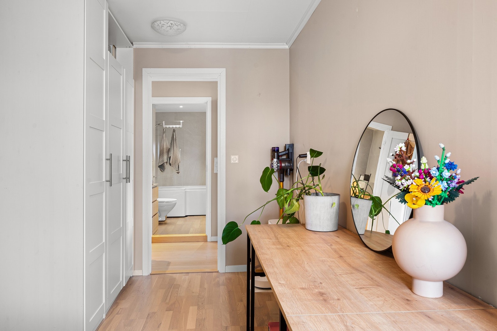 Dette soverommet er på 9,9 kvm. Galleribilde