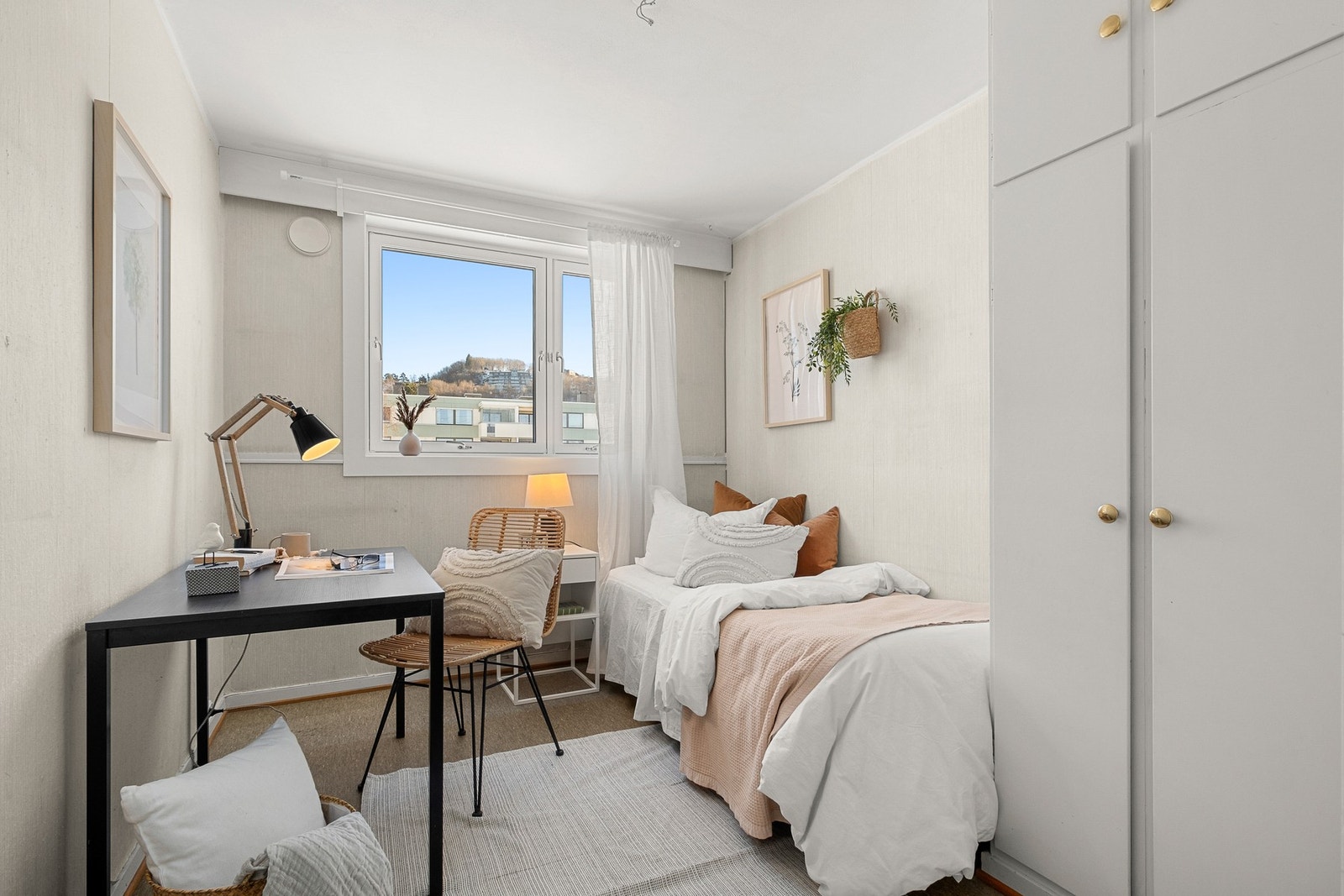 Det minste soverommet er på 8 kvm. Galleribilde