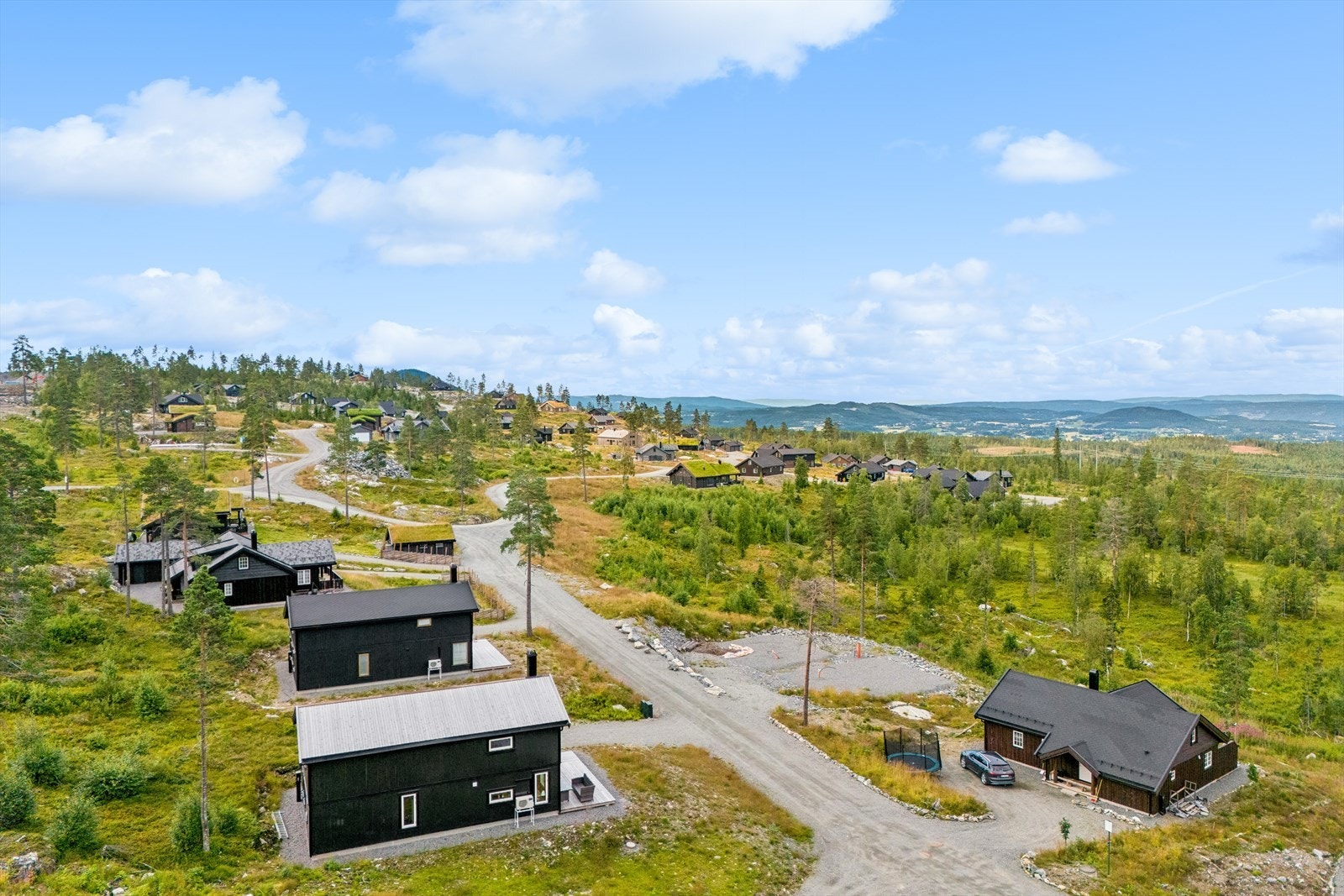 Flott tomt som er klargjort for å støpe såle! Galleribilde