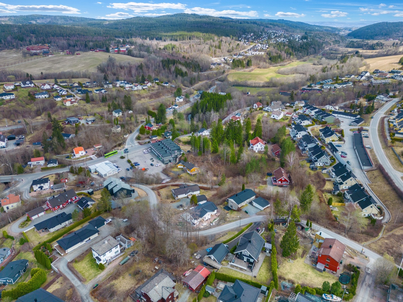 Dronefoto Galleribilde