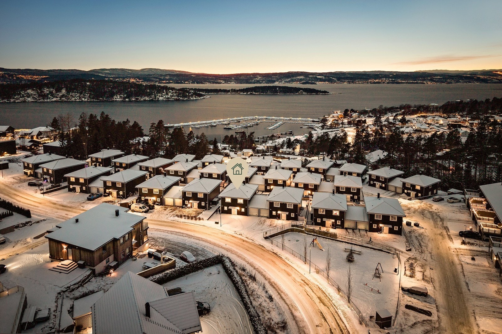Strandlia er et svært barnevennlige område, kun et steinkast fra Oslofjorden Galleribilde