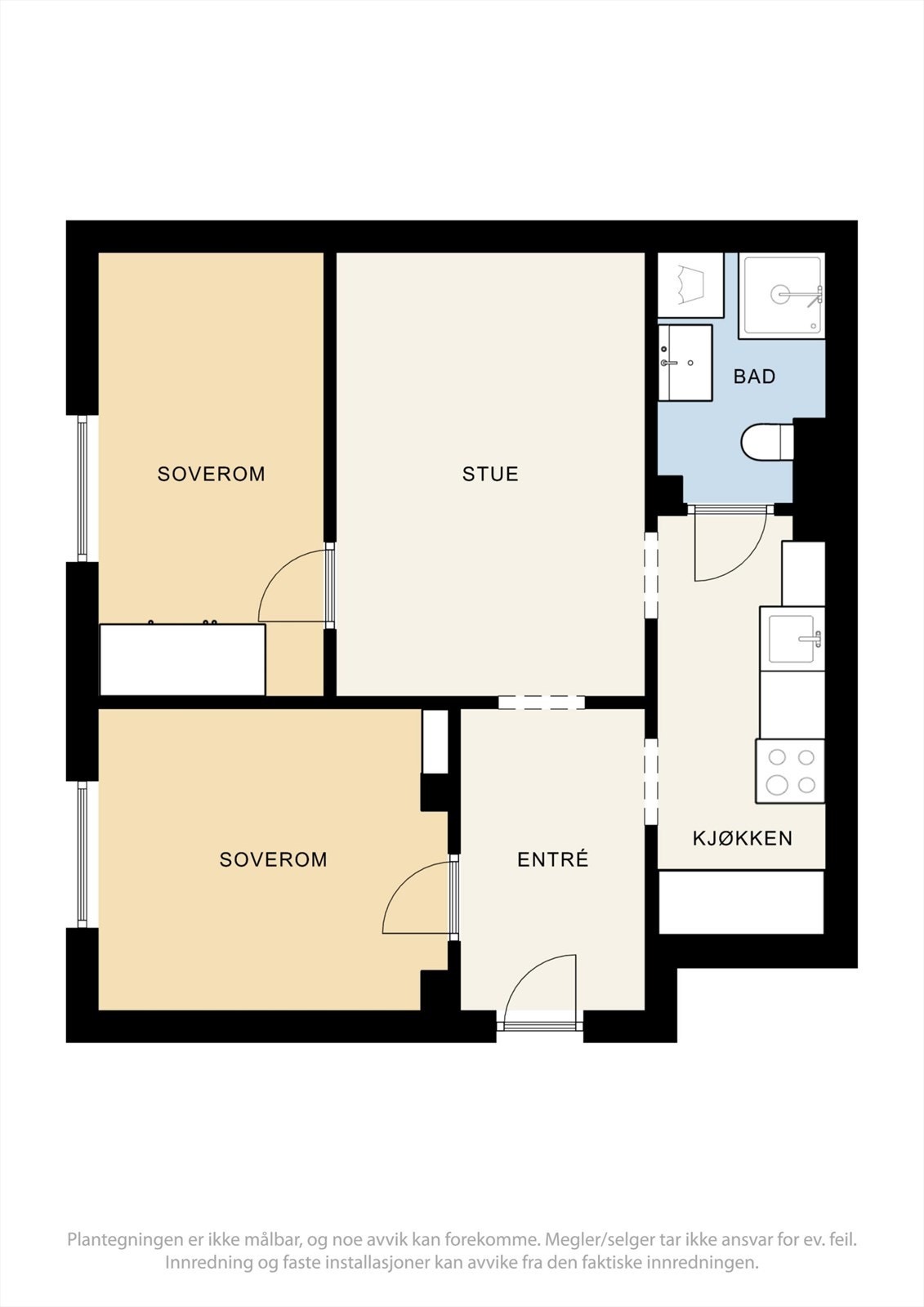 Plantegning. Galleribilde