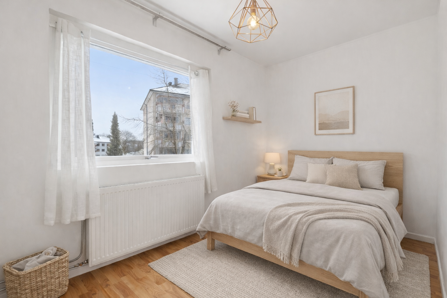 Digital møblering. Galleribilde