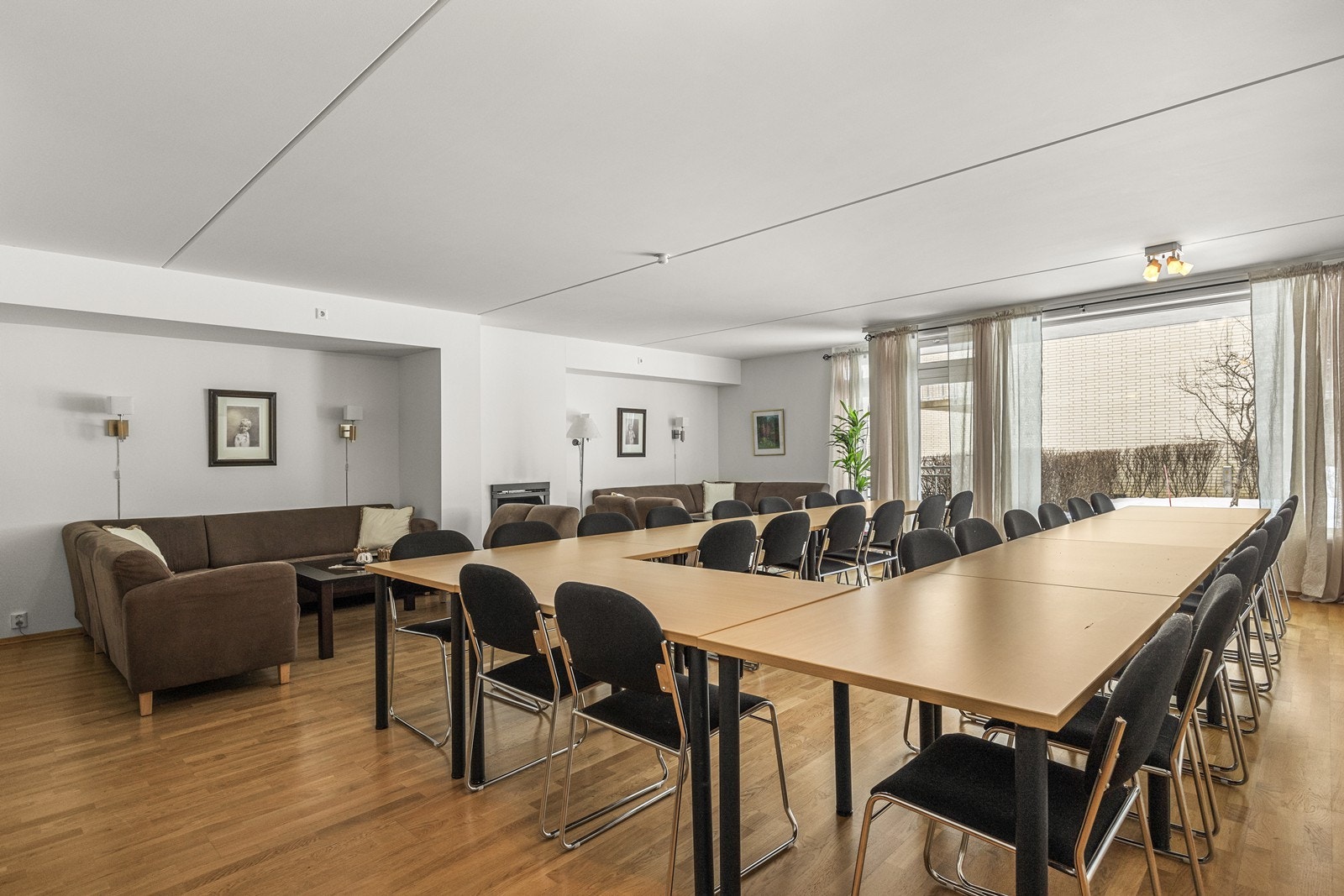 Fra sameiets fellesrom Galleribilde