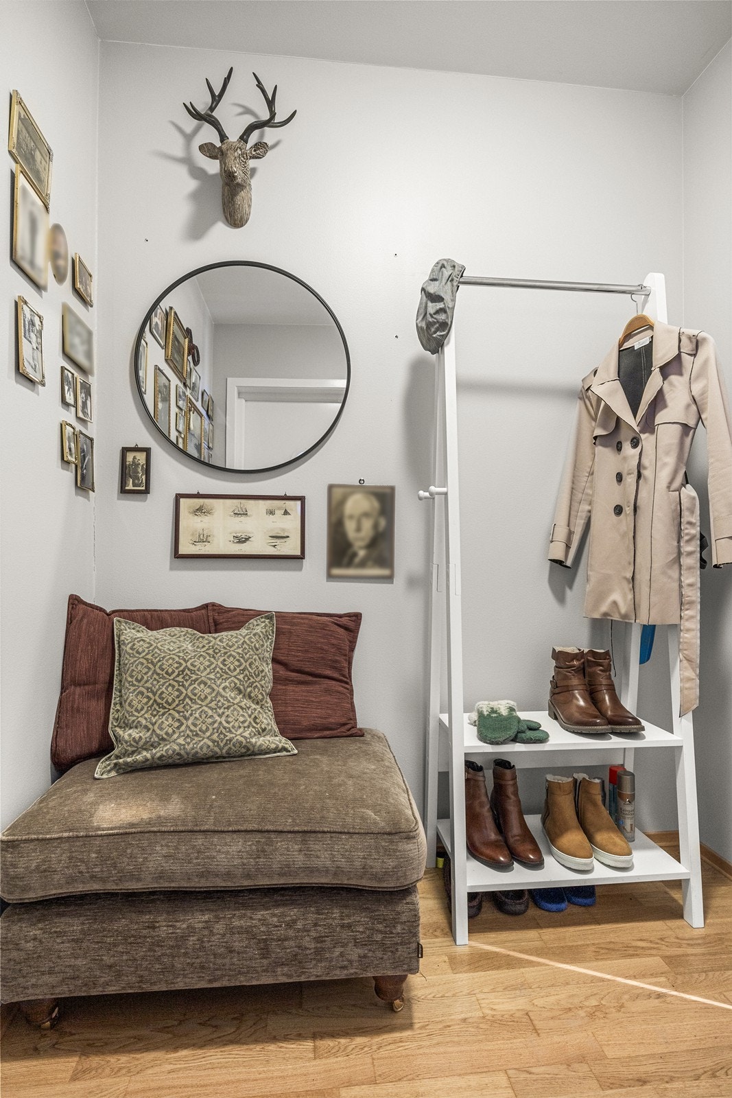 Fra gangen i leiligheten. Galleribilde