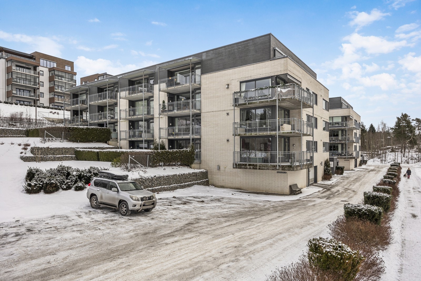 Sameiet har en fin beliggenhet i et etablert boligområde nær Mysen sentrum. Galleribilde