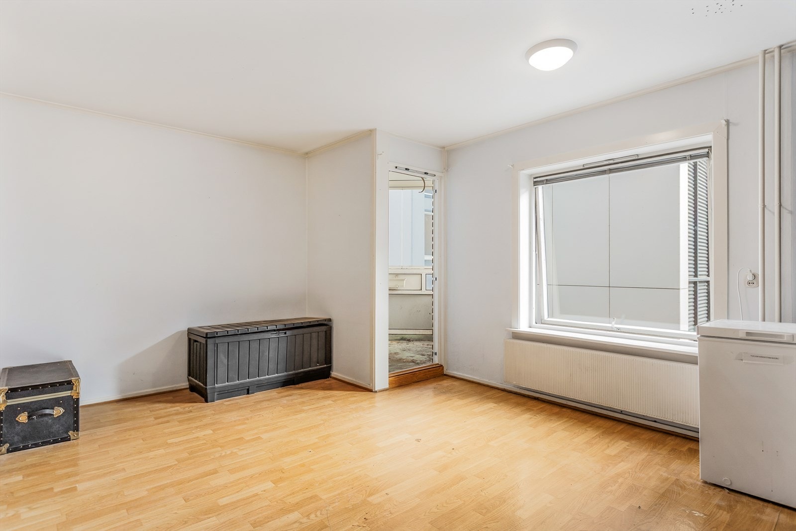 Velkommen til Bjerregaards gate 19 - En arealeffektiv 1(2) roms hjørneleilighet med innglasset balkong på ca 5 kvm. Galleribilde