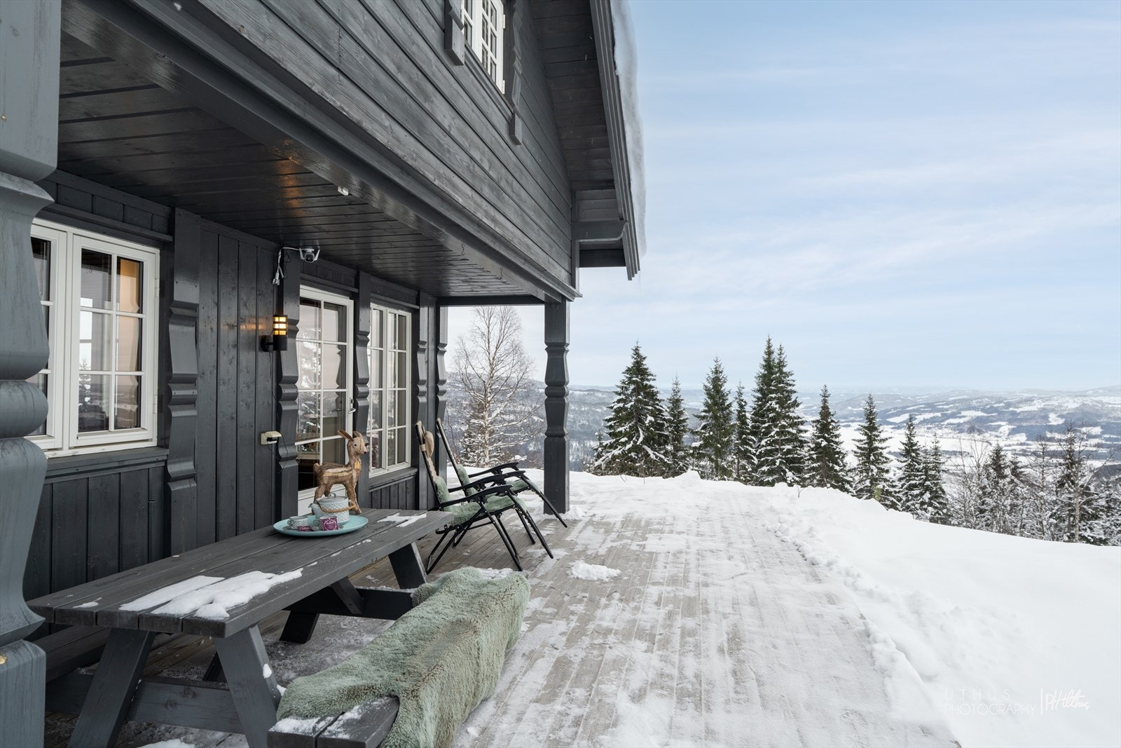 Terrassen på 48 kvm Galleribilde